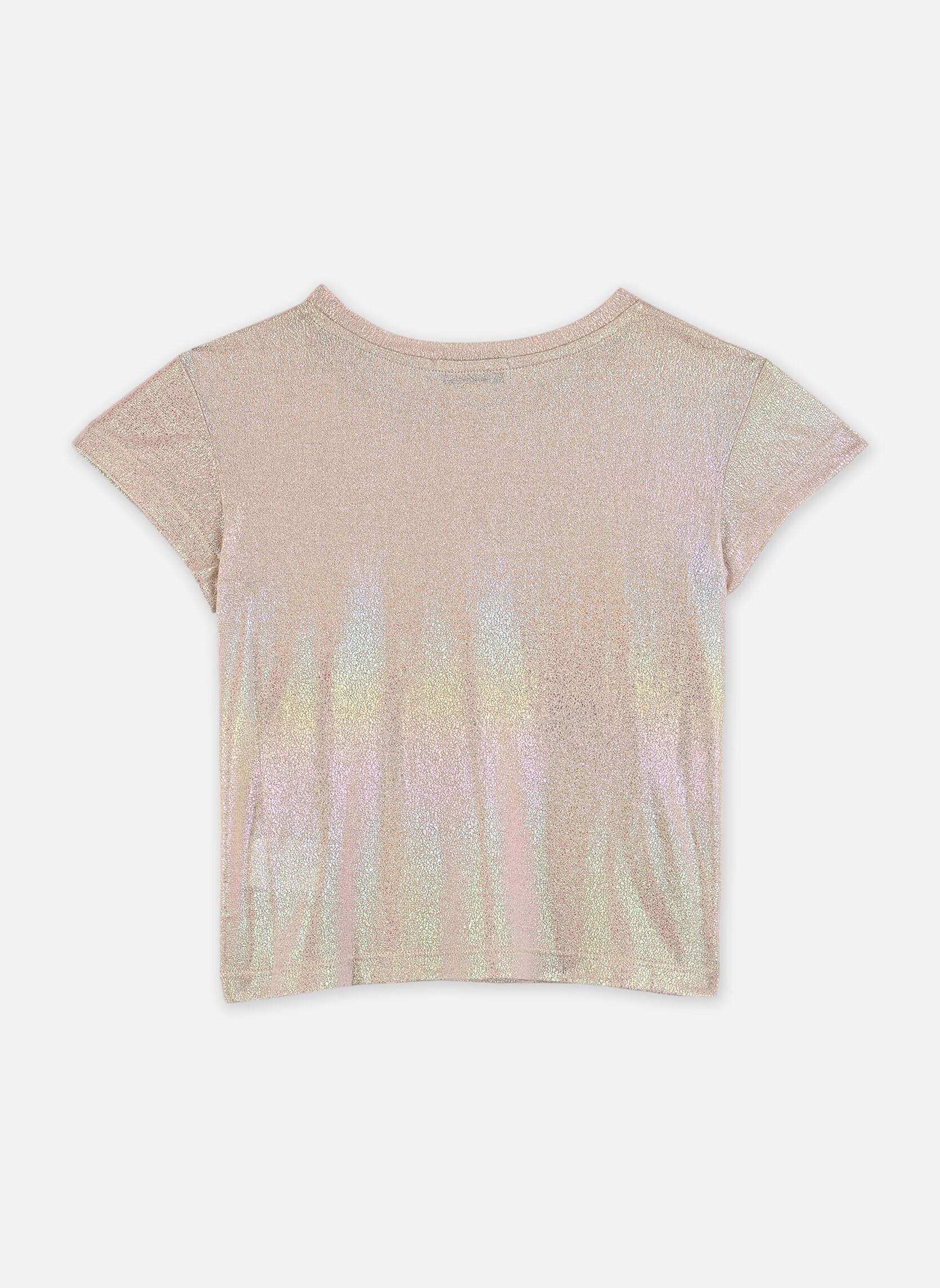 Kurzarm-T-Shirts GIRLS KNITTED TEE MTS103BEP mädchen beige Molly Bracken Kurzarm-T-Shirts GIRLS KNITTED TEE MTS103BEP mädchen beige BEIGE