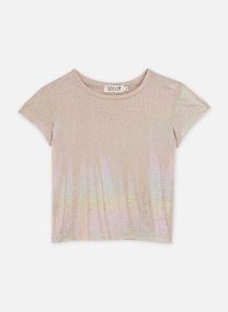 Kurzarm-T-Shirts GIRLS KNITTED TEE MTS103BEP mädchen beige