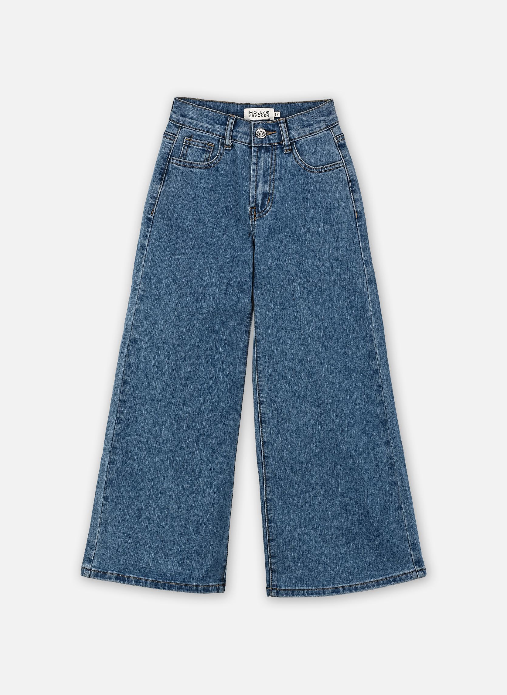 Jeans Girls Woven Pants ME237EP fille bleu Molly Bracken Jeans Girls Woven Pants ME237EP fille bleu LIGHT BLUE DENIM