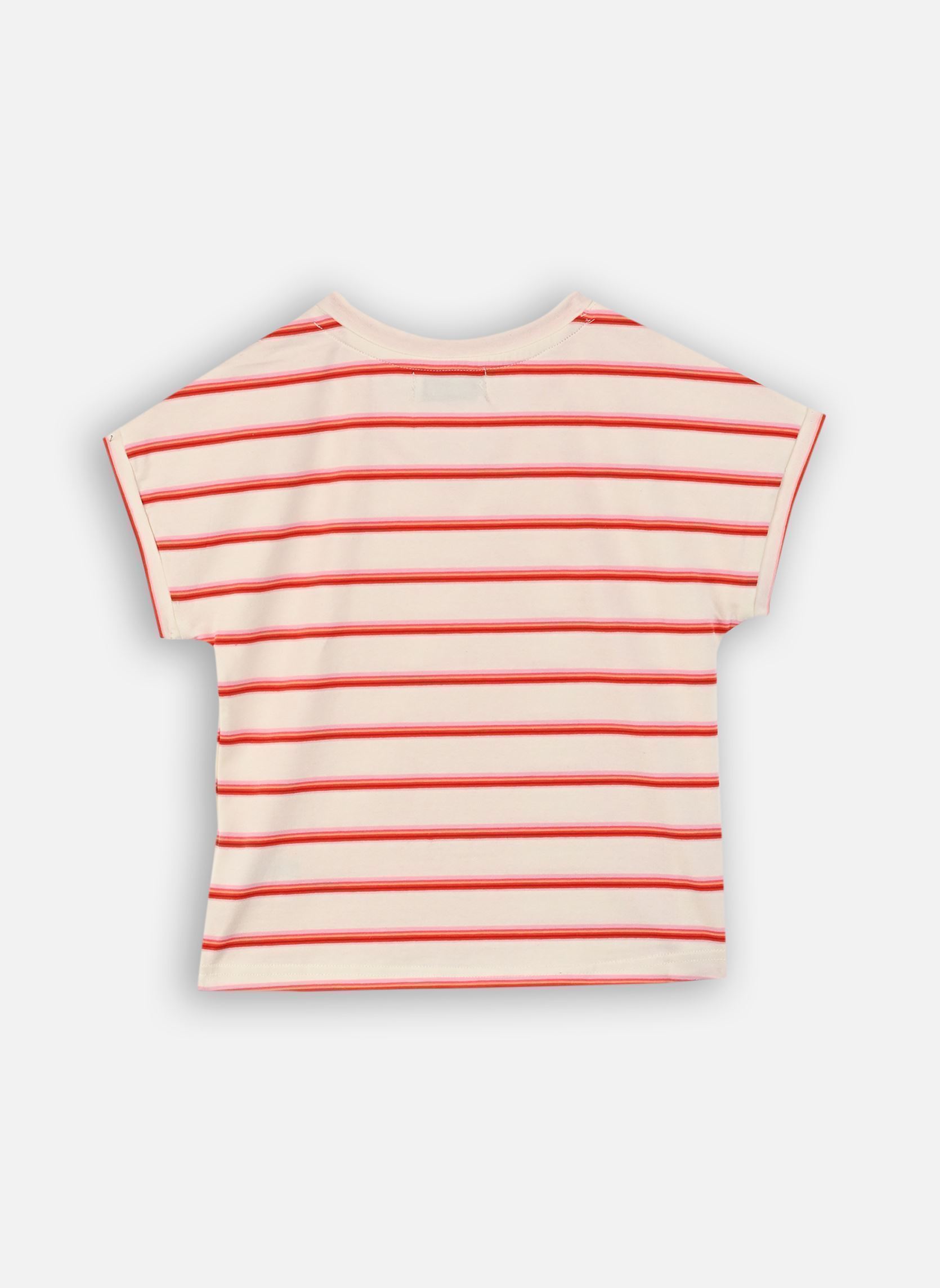Tee-shirts manches courtes Girls Knitted Tee MLAL658EP fille blanc Molly Bracken Tee-shirts manches courtes Girls Knitted Tee MLAL658EP fille blanc OFFWHITE