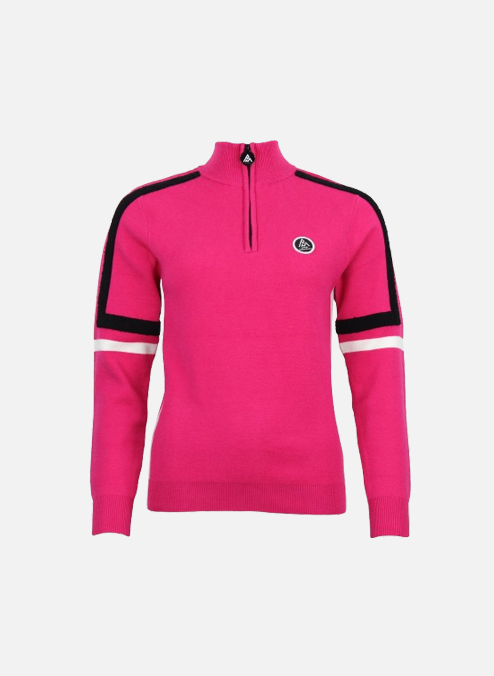 Peak Mountain Pulls Pull col roulé ASTA FUSHIA femme rose | Sarenza France