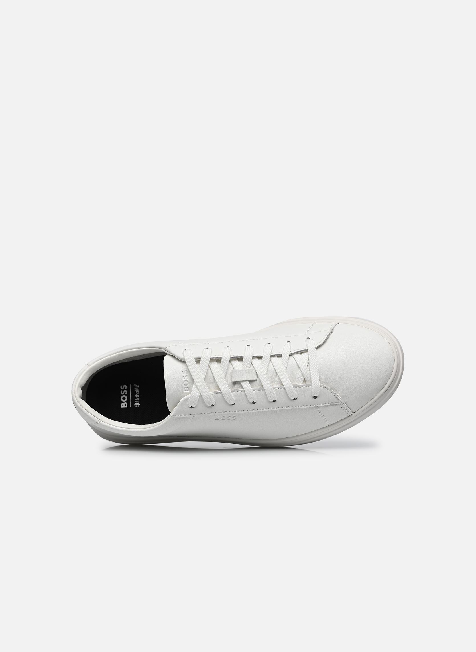 Niedrige Sneaker Kieran_Tenn_allt herren weiß BOSS Niedrige Sneaker Kieran_Tenn_allt herren weiß 100-White