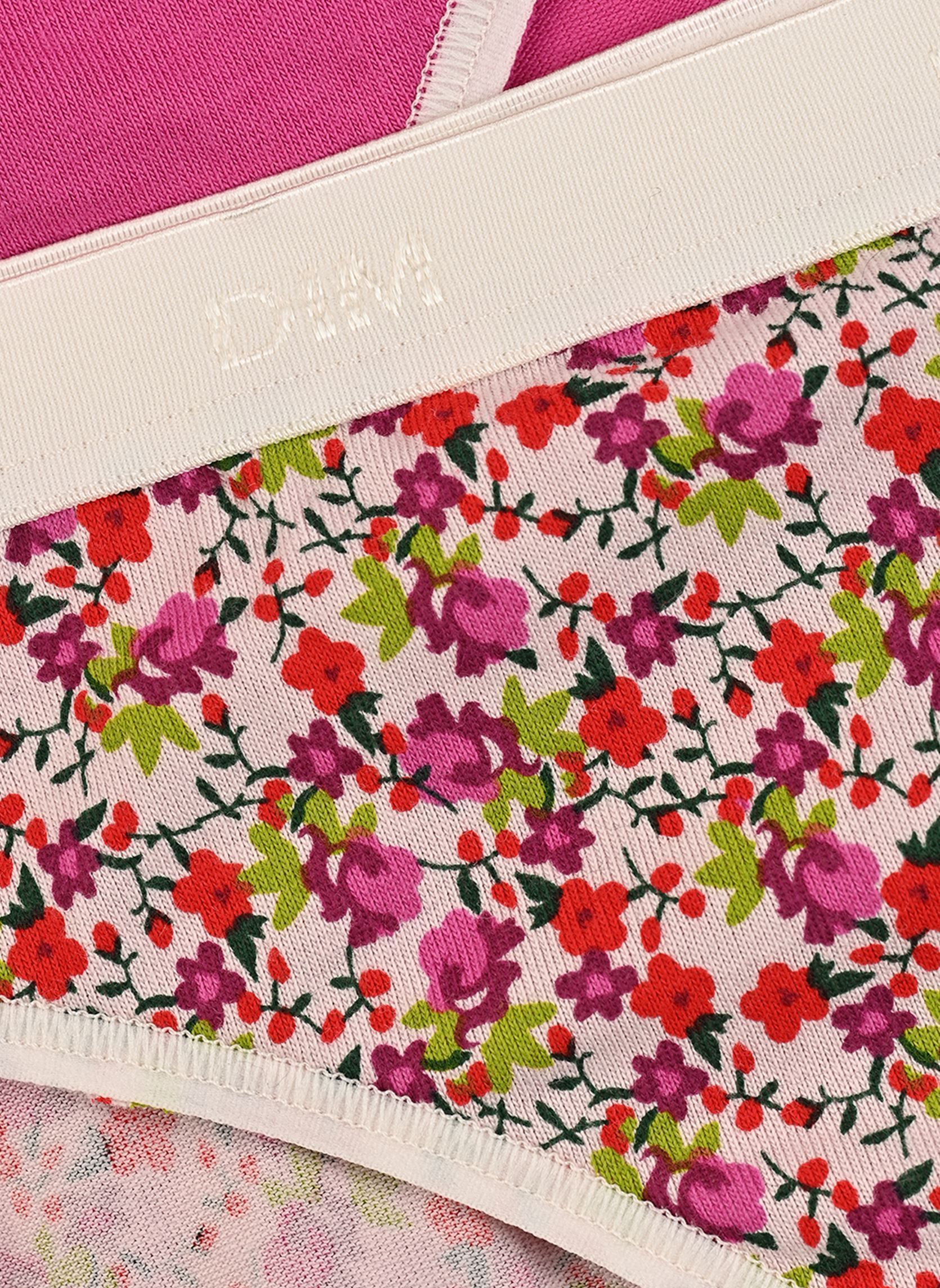 Culottes LES POCKETS COTON Culotte X3 femme multicolore Dim Culottes LES POCKETS COTON Culotte X3 femme multicolore JARDIN VICHY