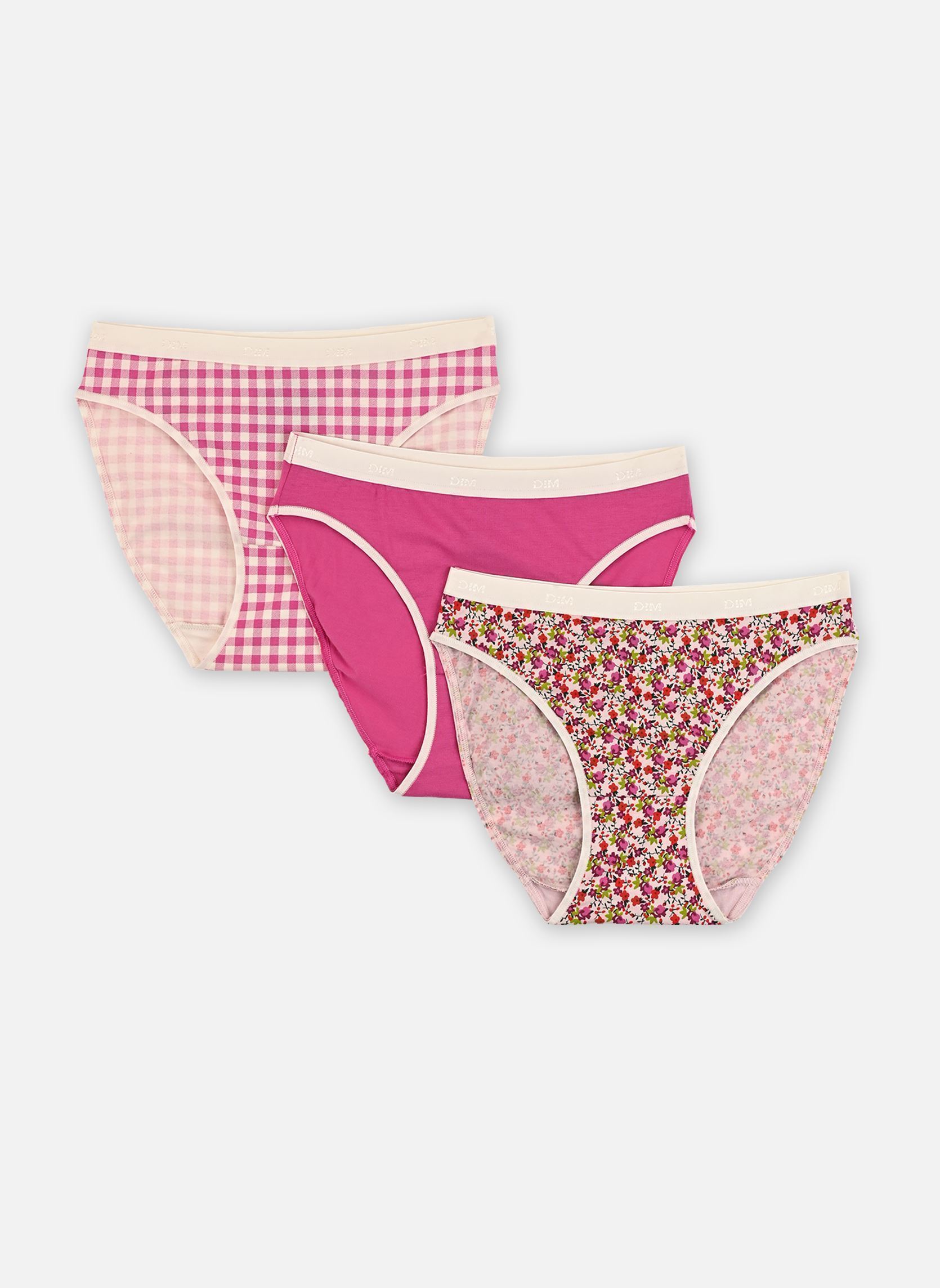 Vêtements Dim LES POCKETS COTON Culotte X3 pour Femme - vue 1