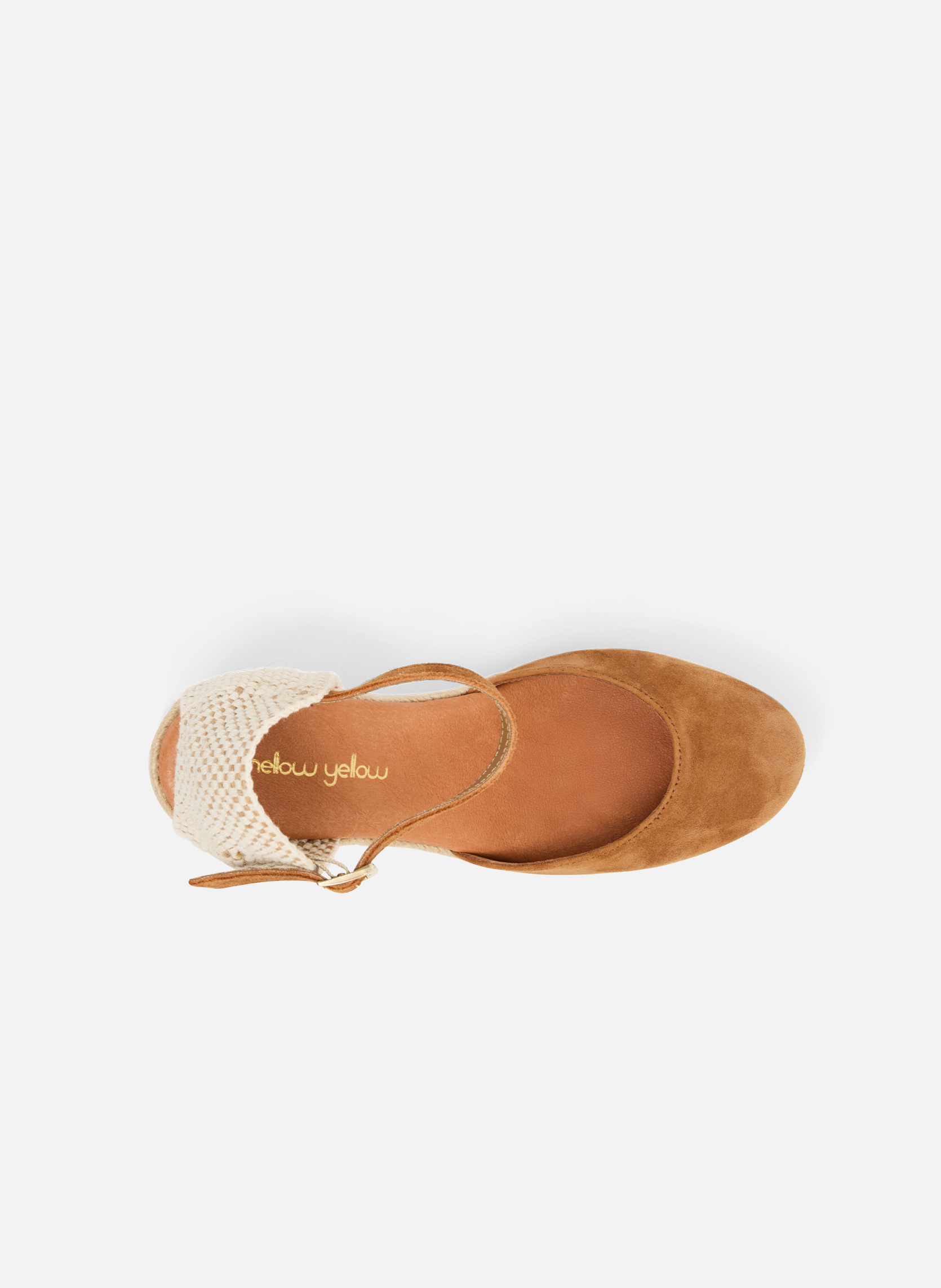 Sandales ESTRELLA femme marron Mellow Yellow Sandales ESTRELLA femme marron Cognac