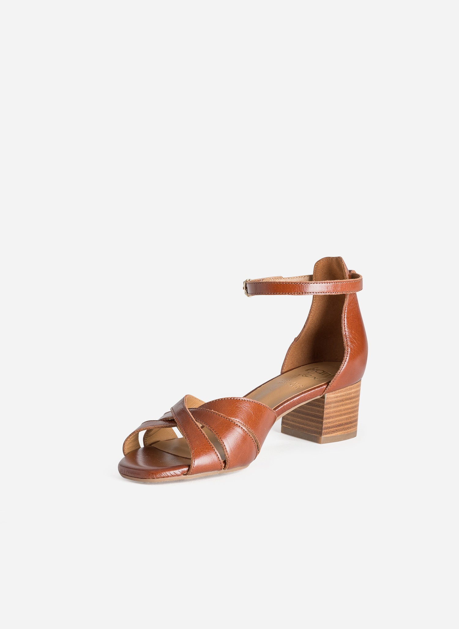 Sandales TAMICA femme marron Eram Sandales TAMICA femme marron Cognac