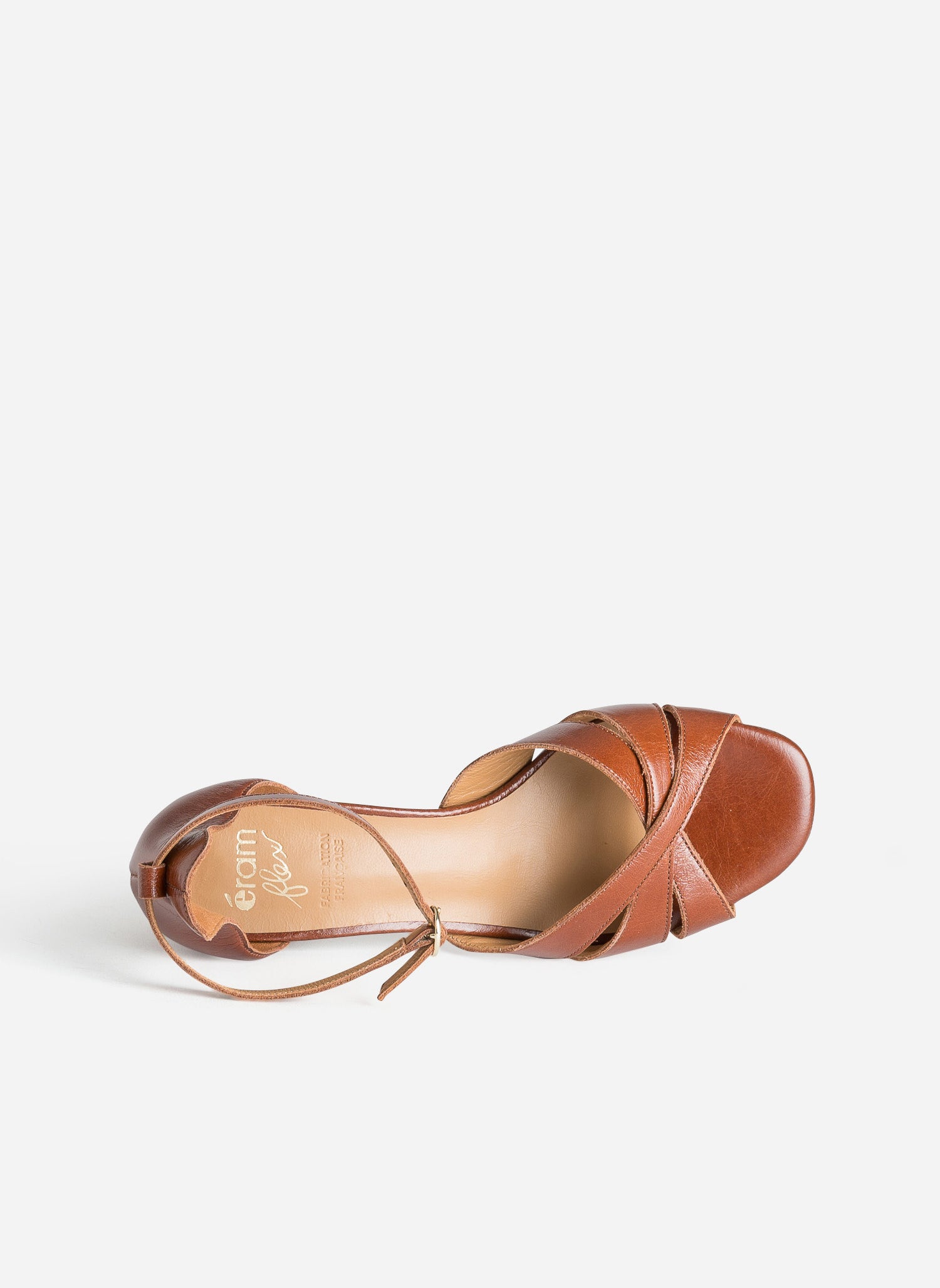 Sandales TAMICA femme marron Eram Sandales TAMICA femme marron Cognac