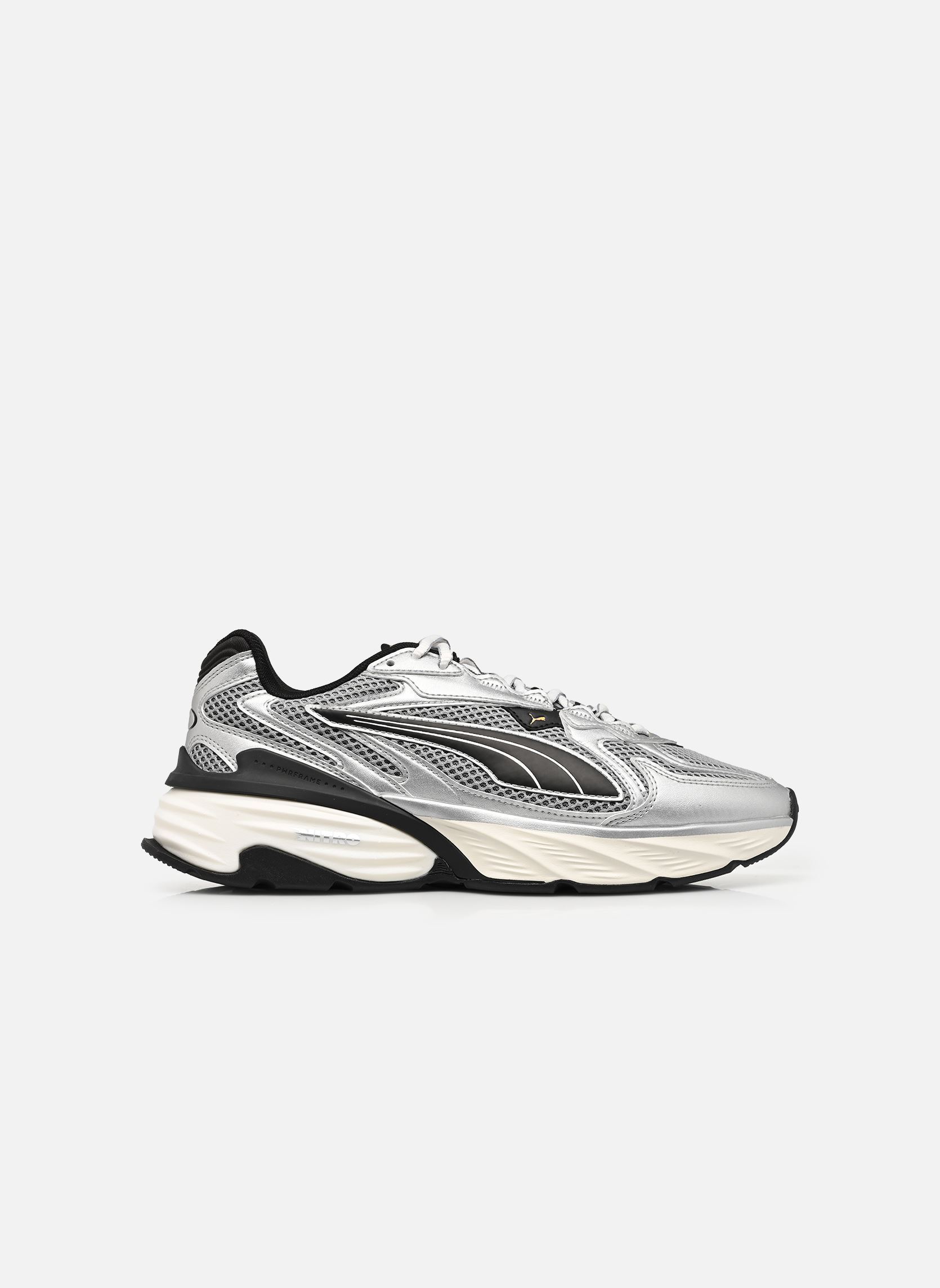 Baskets basses Fade Nitro LS homme gris Puma Baskets basses Fade Nitro LS homme gris PUMA SILVER-COOL MID GRAY