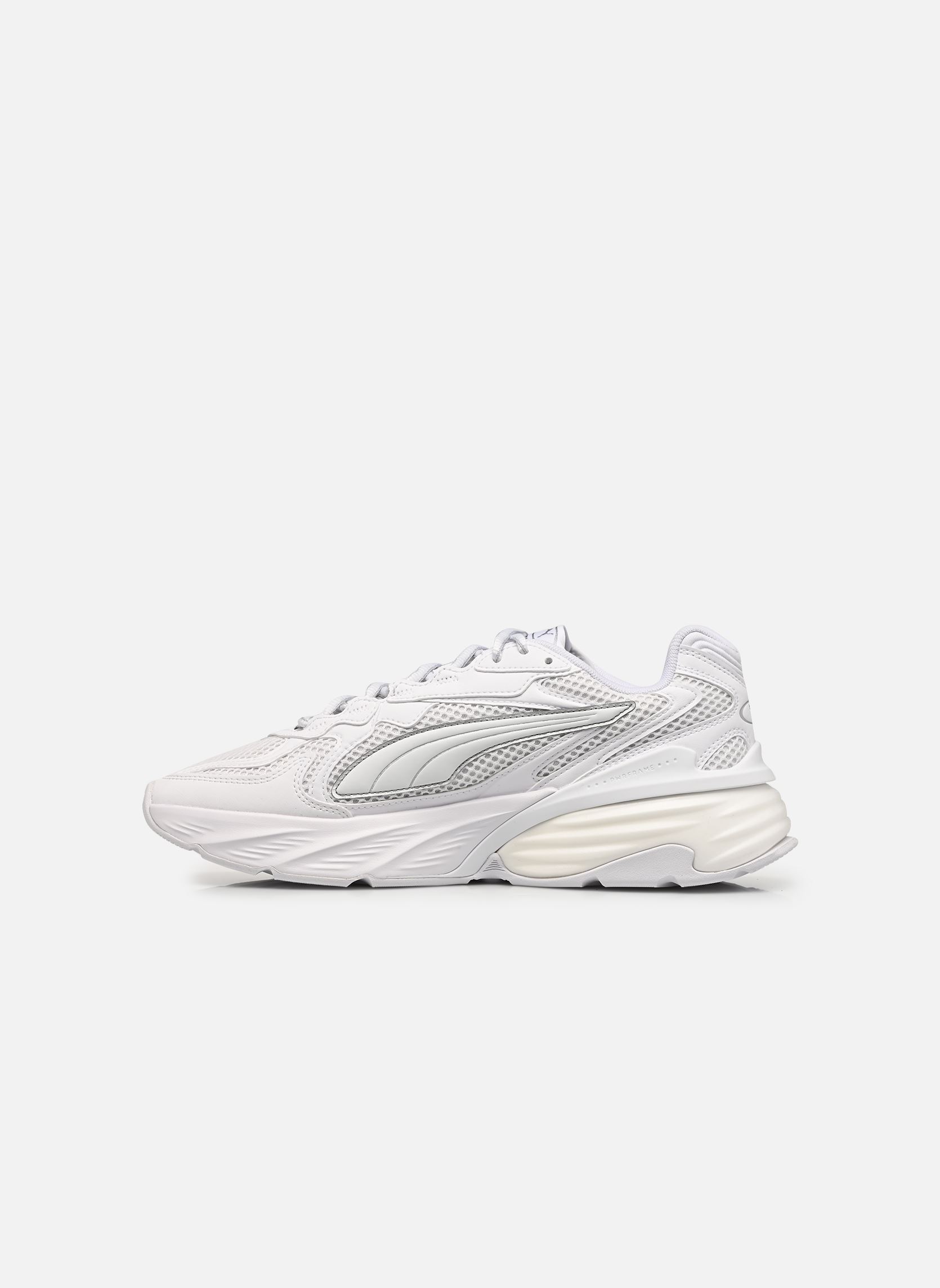 Baskets basses Fade Nitro LS homme blanc Puma Baskets basses Fade Nitro LS homme blanc PUMA WHITE-PUMA SILVER