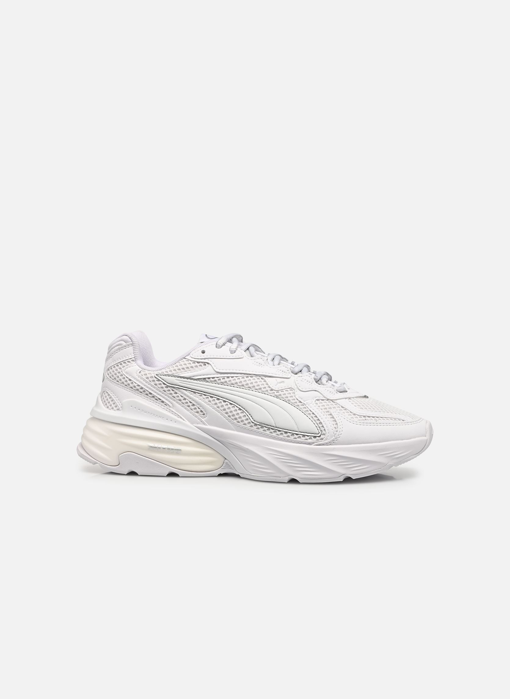 Baskets basses Fade Nitro LS homme blanc Puma Baskets basses Fade Nitro LS homme blanc PUMA WHITE-PUMA SILVER