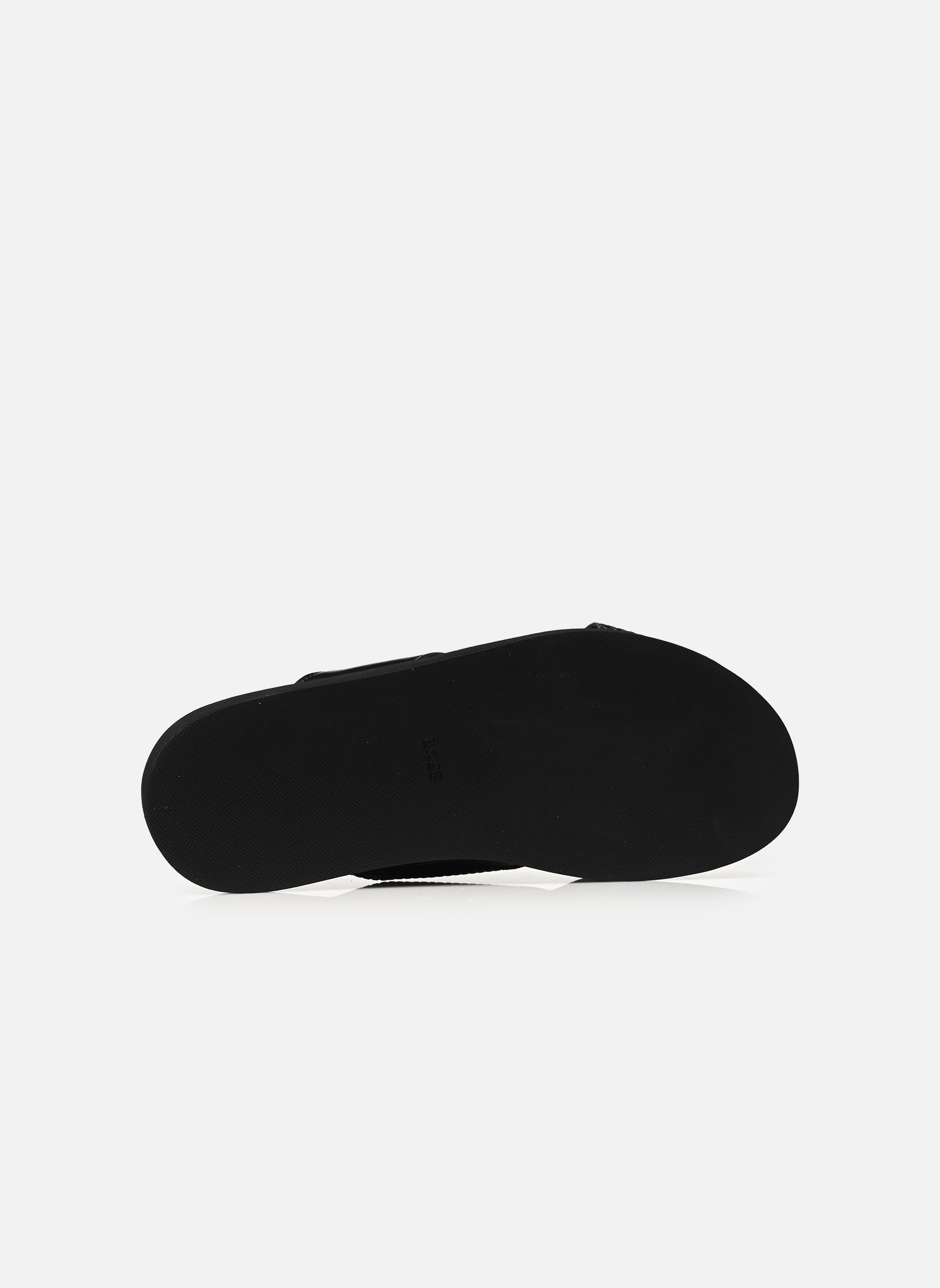 Mules Darrel_Slid_crpuwv homme noir BOSS Mules Darrel_Slid_crpuwv homme noir 001-Black