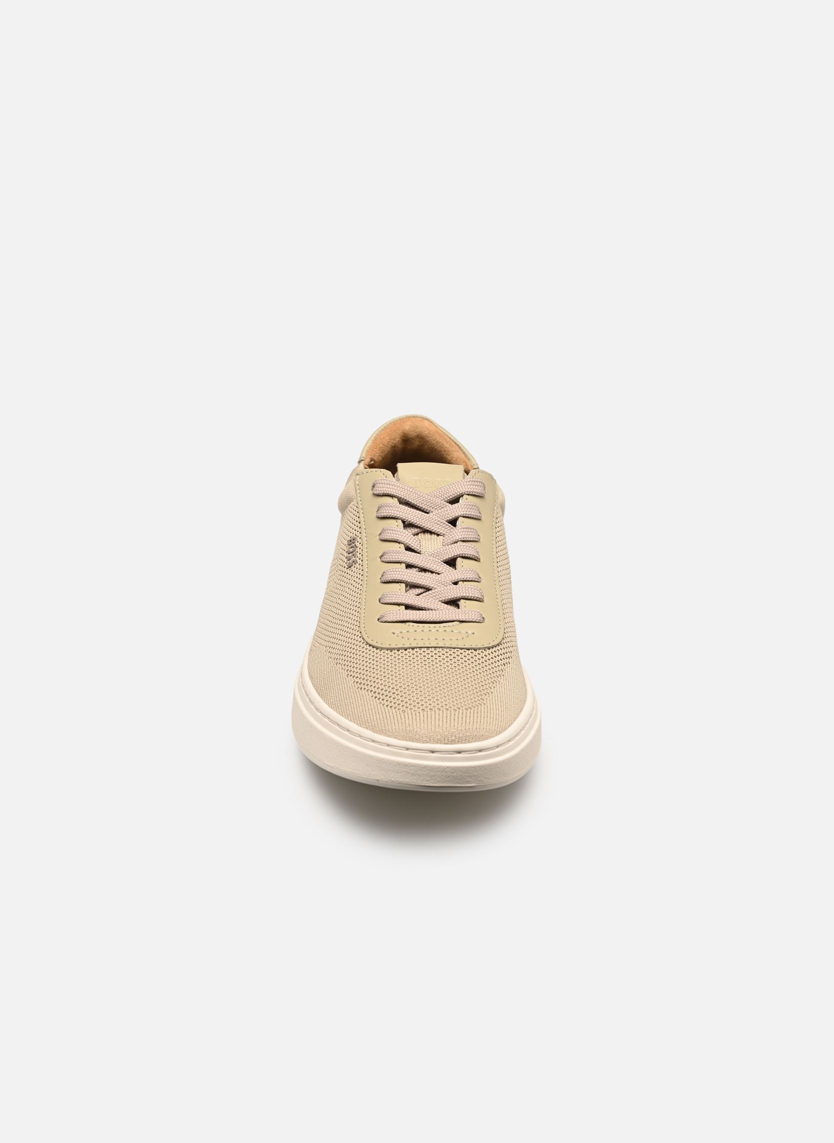 Niedrige Sneaker Kieran_Tenn_knal herren beige BOSS Niedrige Sneaker Kieran_Tenn_knal herren beige 285-Open Beige
