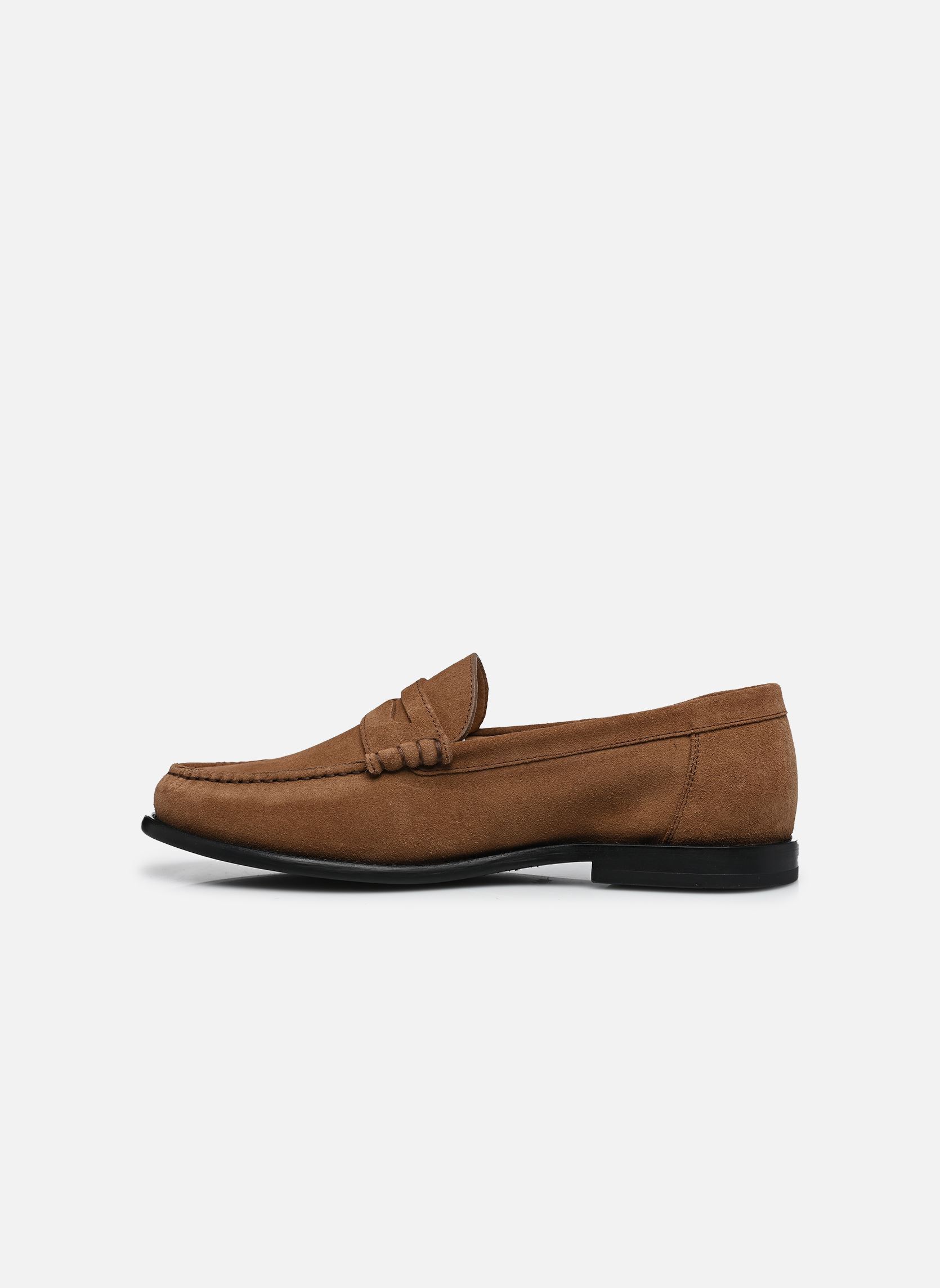 Loafer Tevan_Mocc_sd herren beige BOSS Loafer Tevan_Mocc_sd herren beige 240-Open Brown