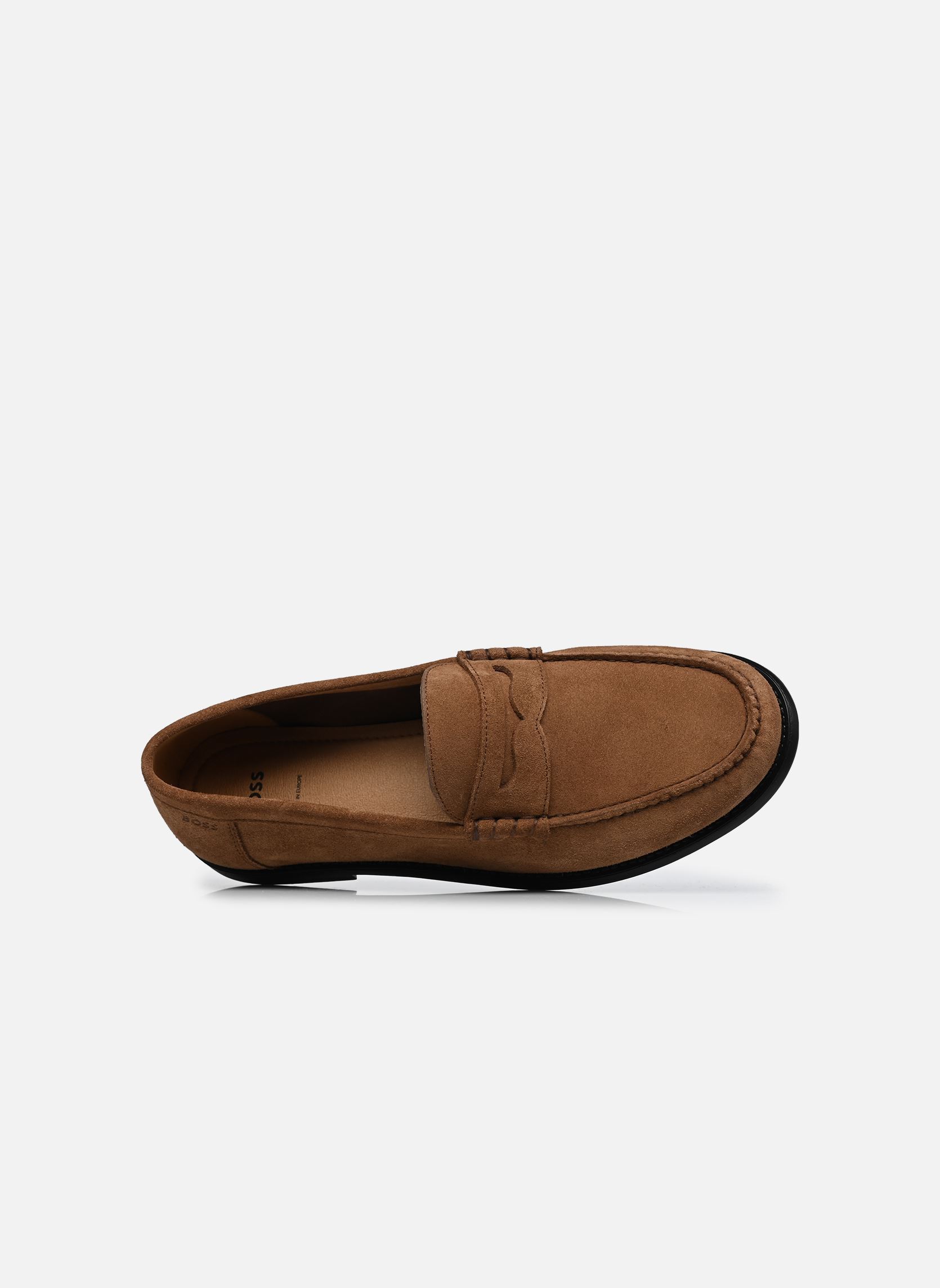 Loafer Tevan_Mocc_sd herren beige BOSS Loafer Tevan_Mocc_sd herren beige 240-Open Brown