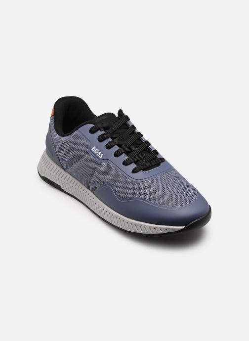 BOSS Lage sneakers Titanium_Runn_trtxpu heren blauw