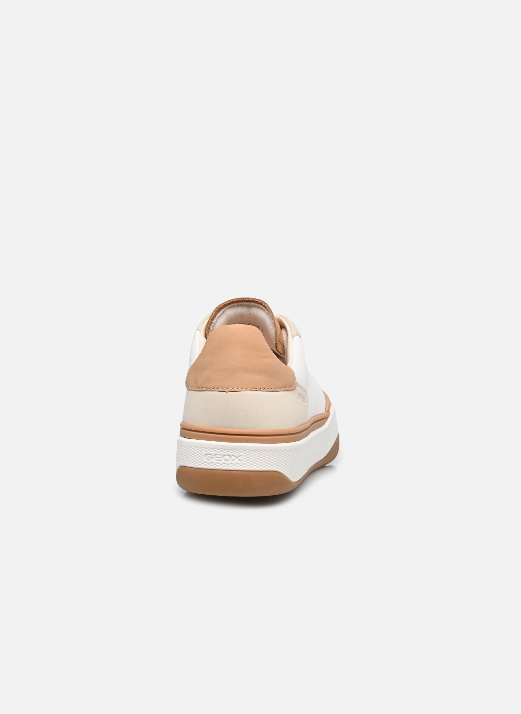 Niedrige Sneaker D DYNAMIA A damen weiß Geox Niedrige Sneaker D DYNAMIA A damen weiß WHITE/LT BROWN
