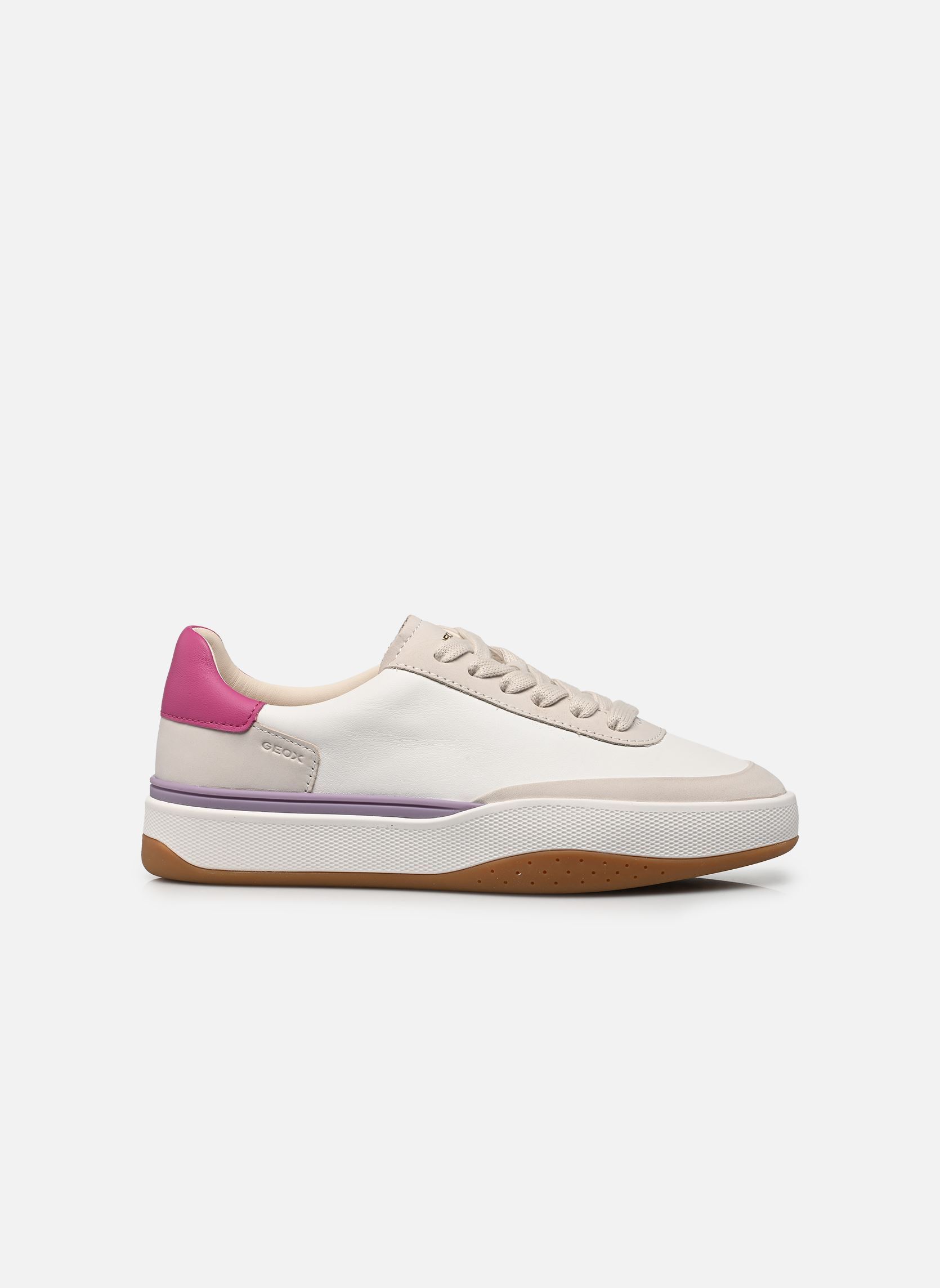 Baskets basses D DYNAMIA A femme blanc Geox Baskets basses D DYNAMIA A femme blanc WHITE/CYCLAMEN