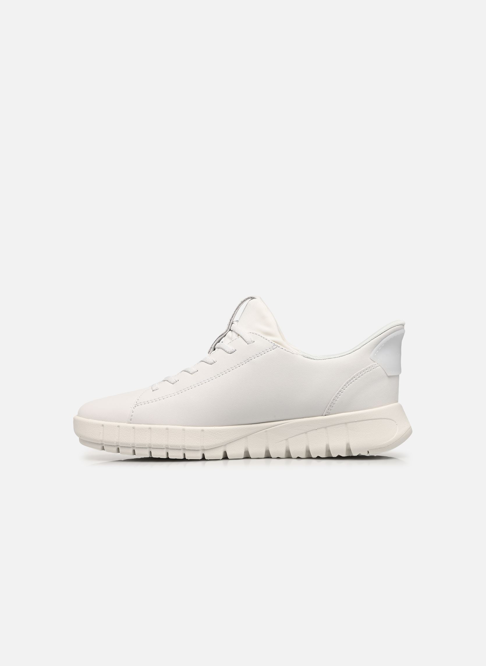 Niedrige Sneaker D FLEXTRIDE PLUS C damen weiß Geox Niedrige Sneaker D FLEXTRIDE PLUS C damen weiß WHITE