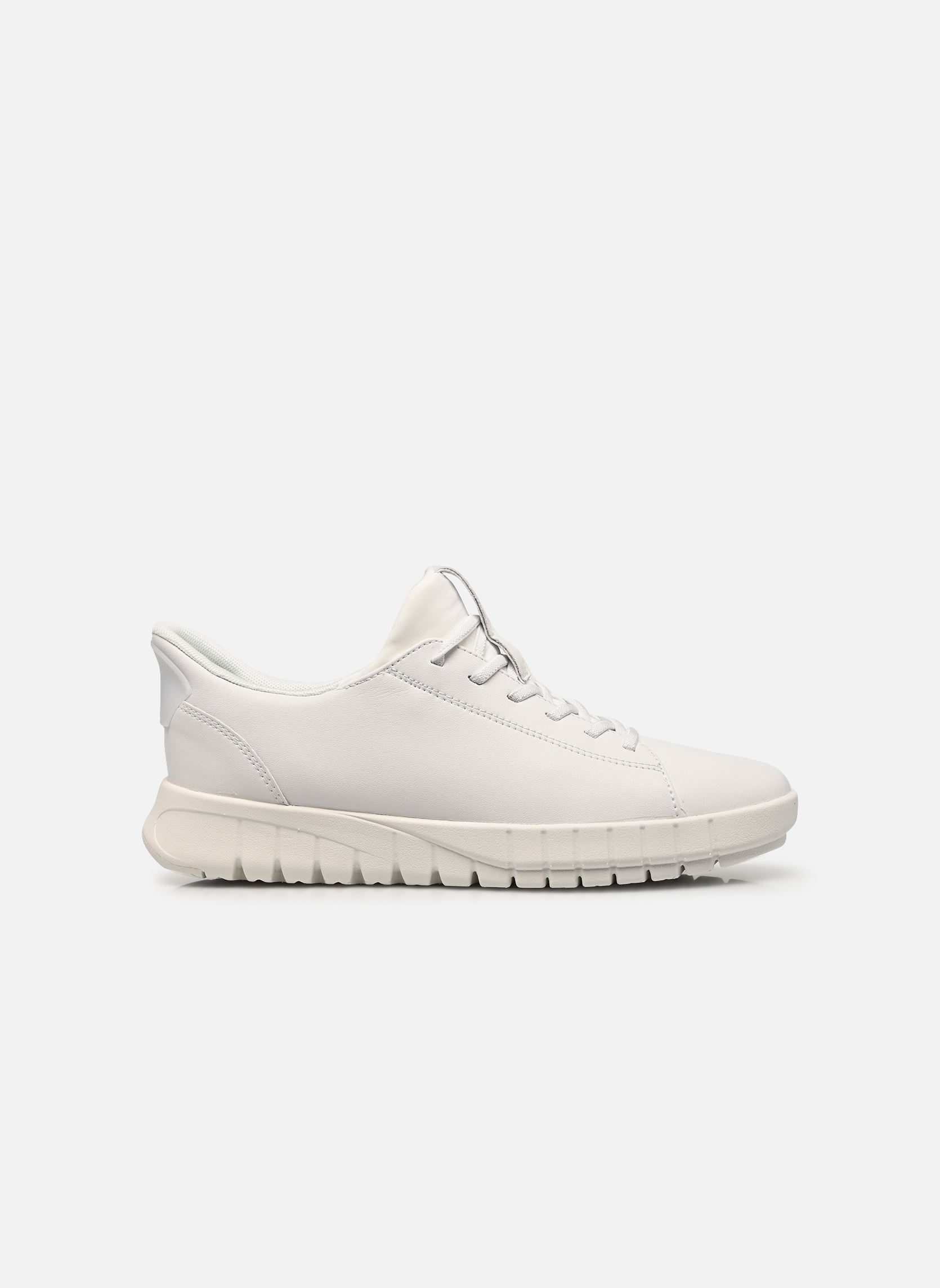 Niedrige Sneaker D FLEXTRIDE PLUS C damen weiß Geox Niedrige Sneaker D FLEXTRIDE PLUS C damen weiß WHITE