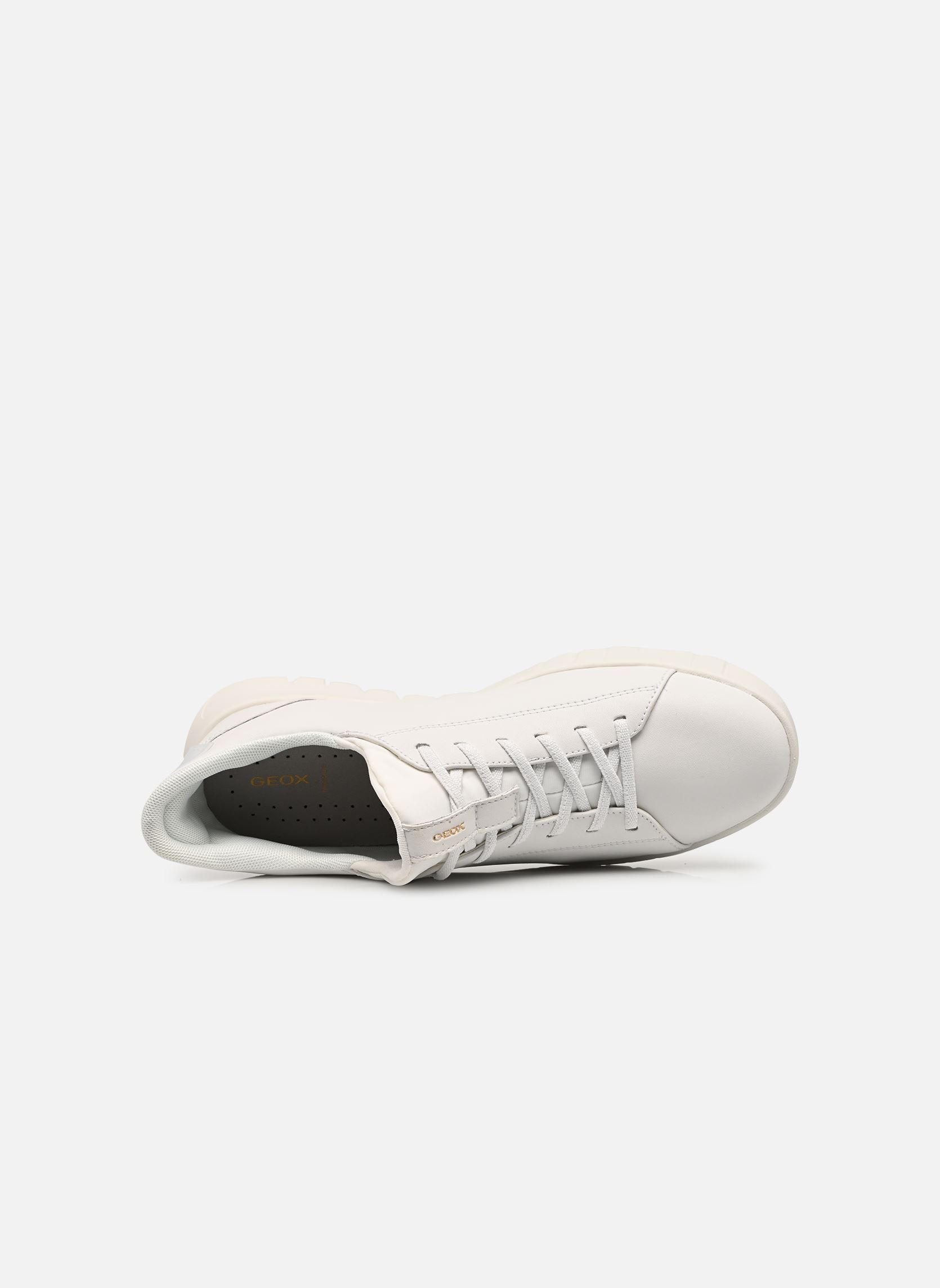 Niedrige Sneaker D FLEXTRIDE PLUS C damen weiß Geox Niedrige Sneaker D FLEXTRIDE PLUS C damen weiß WHITE