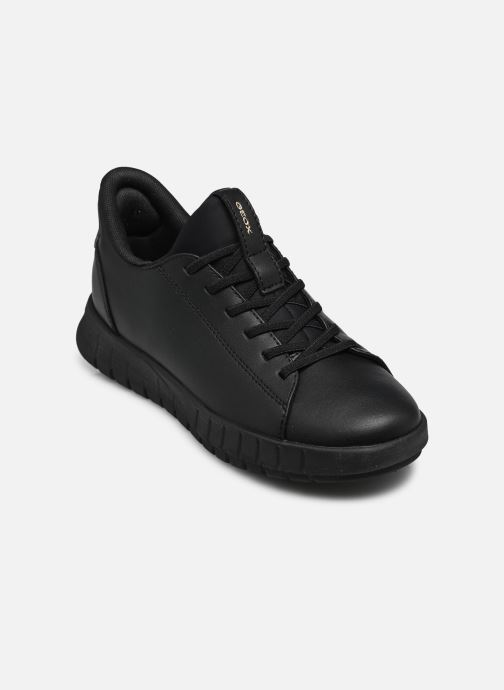 Geox Lage sneakers D FLEXTRIDE PLUS C dames zwart