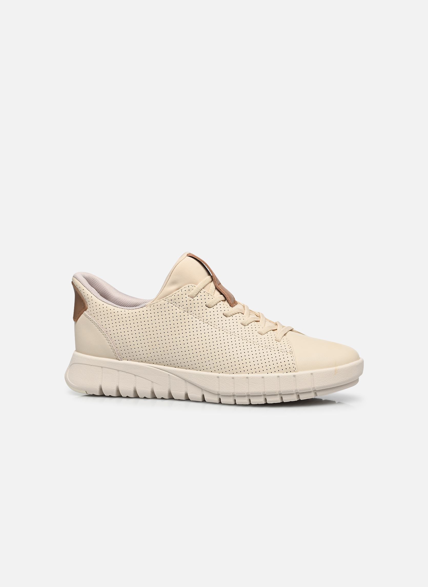 Baskets basses D FLEXTRIDE PLUS C femme beige Geox Baskets basses D FLEXTRIDE PLUS C femme beige PAPYRUS/BEIGE
