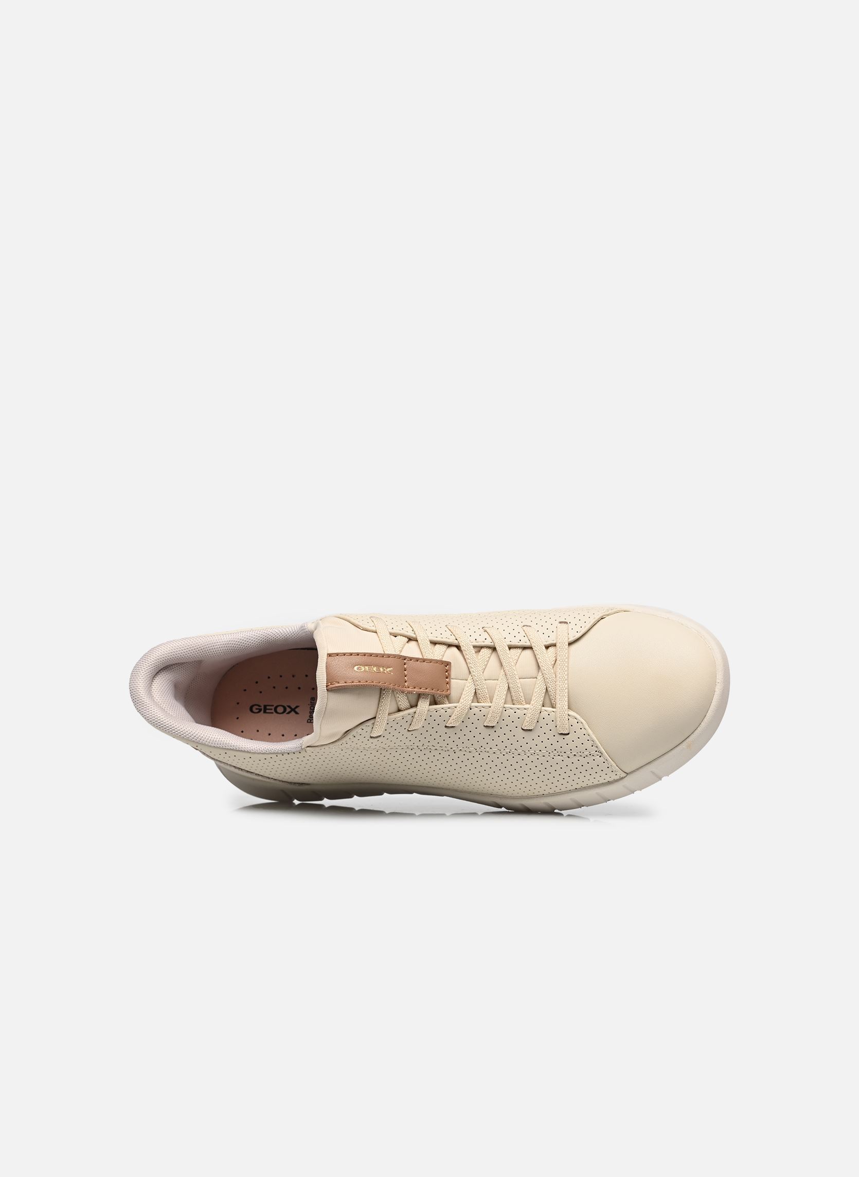 Baskets basses D FLEXTRIDE PLUS C femme beige Geox Baskets basses D FLEXTRIDE PLUS C femme beige PAPYRUS/BEIGE