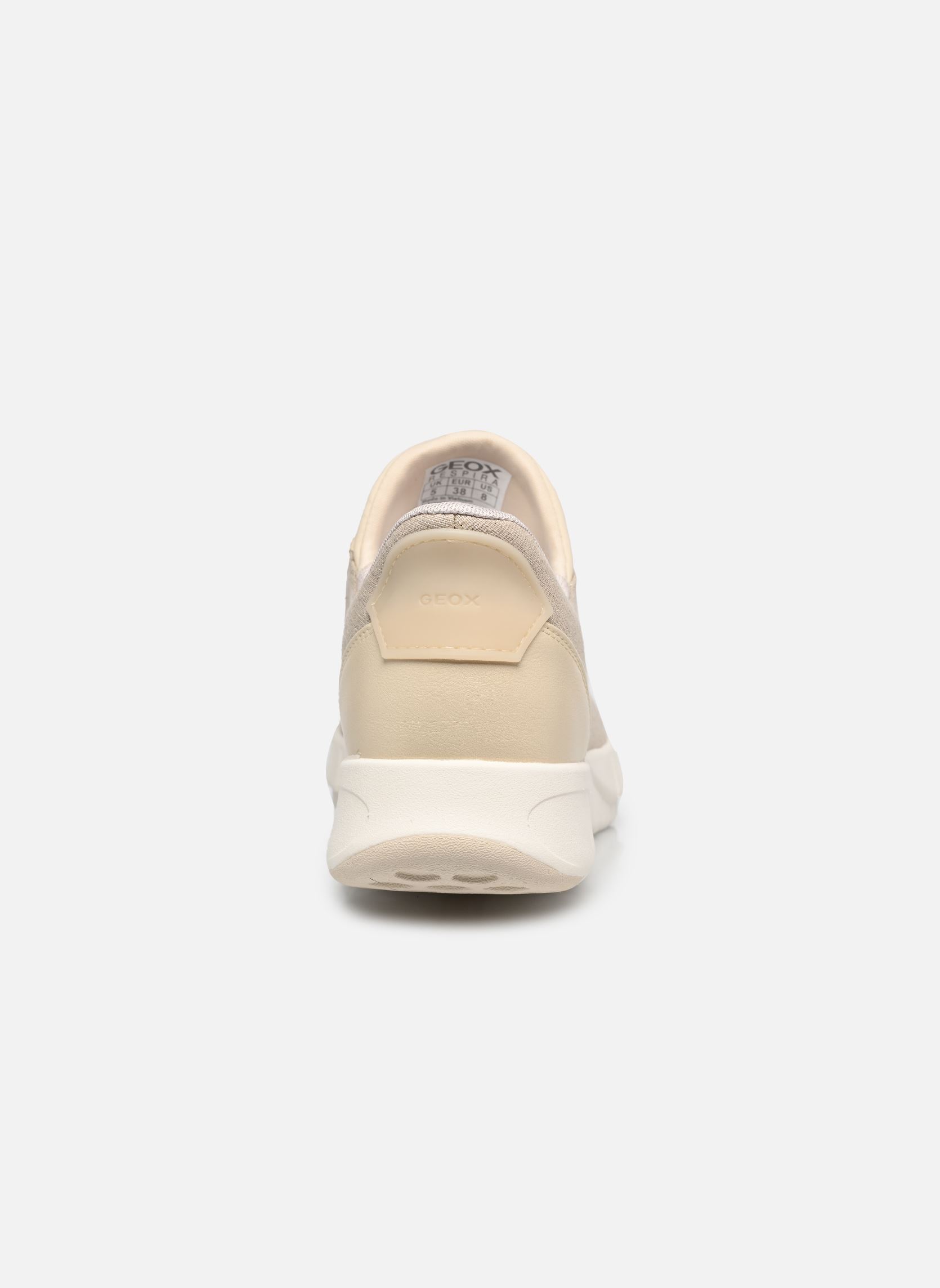 Baskets basses D FLEXTRIDE PLUS B femme beige Geox Baskets basses D FLEXTRIDE PLUS B femme beige LT TAUPE/PAPYRUS