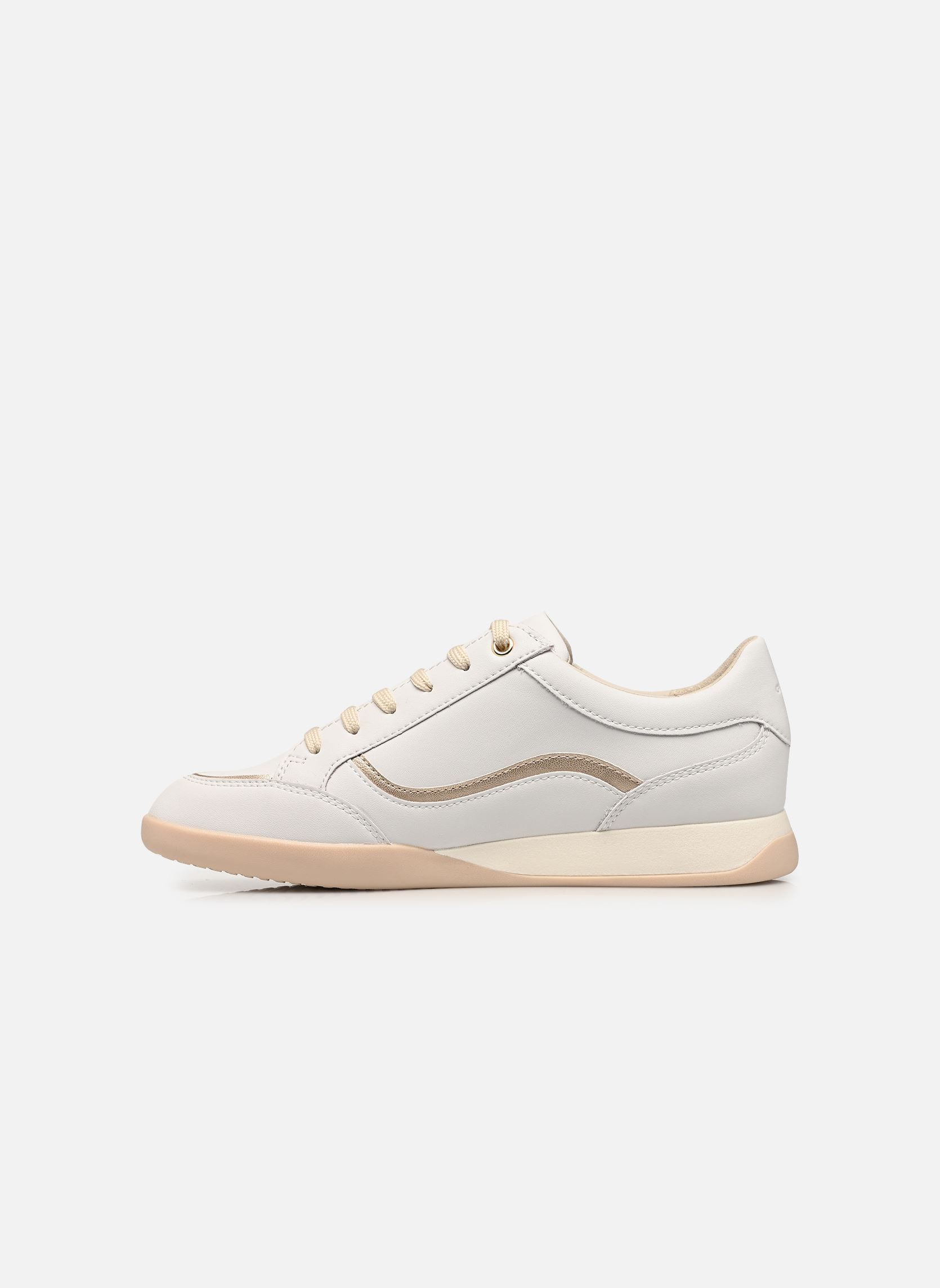 Lage sneakers D MARYEMY C dames wit Geox Lage sneakers D MARYEMY C dames wit WHITE/LT GOLD