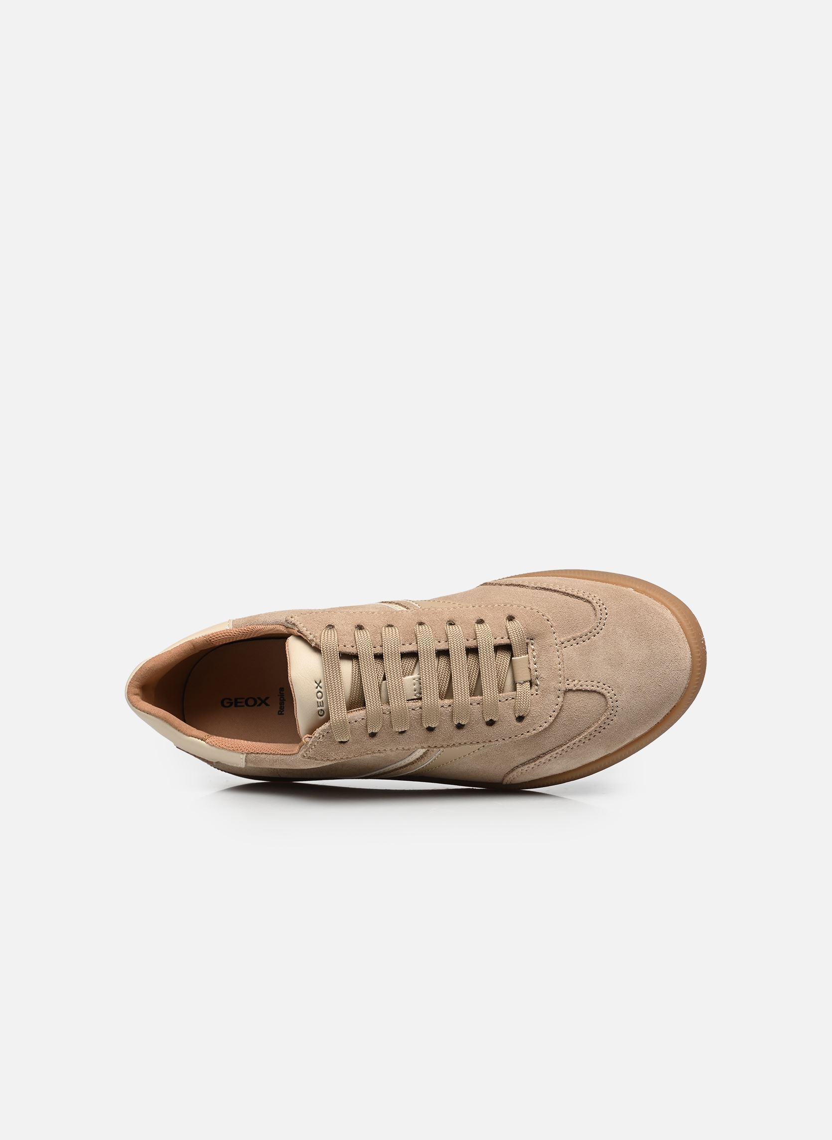 Lage sneakers D MELEDA A dames beige Geox Lage sneakers D MELEDA A dames beige Cream