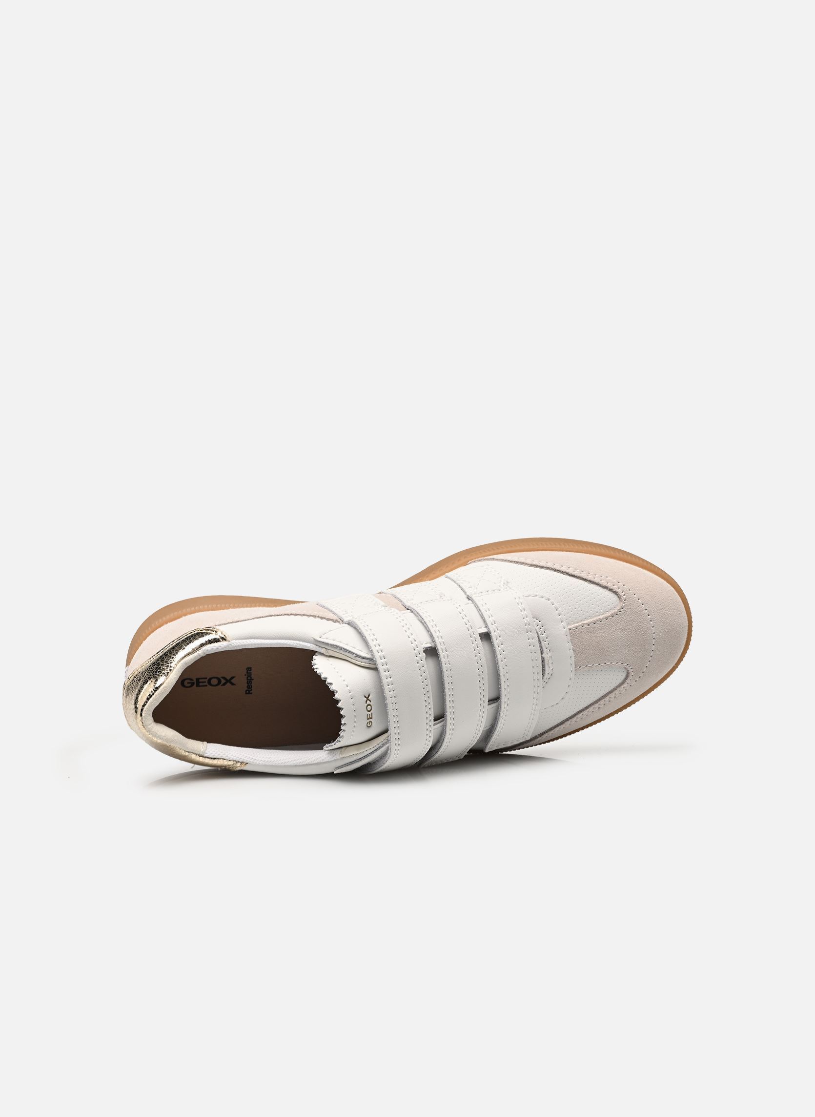Baskets basses D MELEDA A femme blanc Geox Baskets basses D MELEDA A femme blanc WHITE/LT IVORY