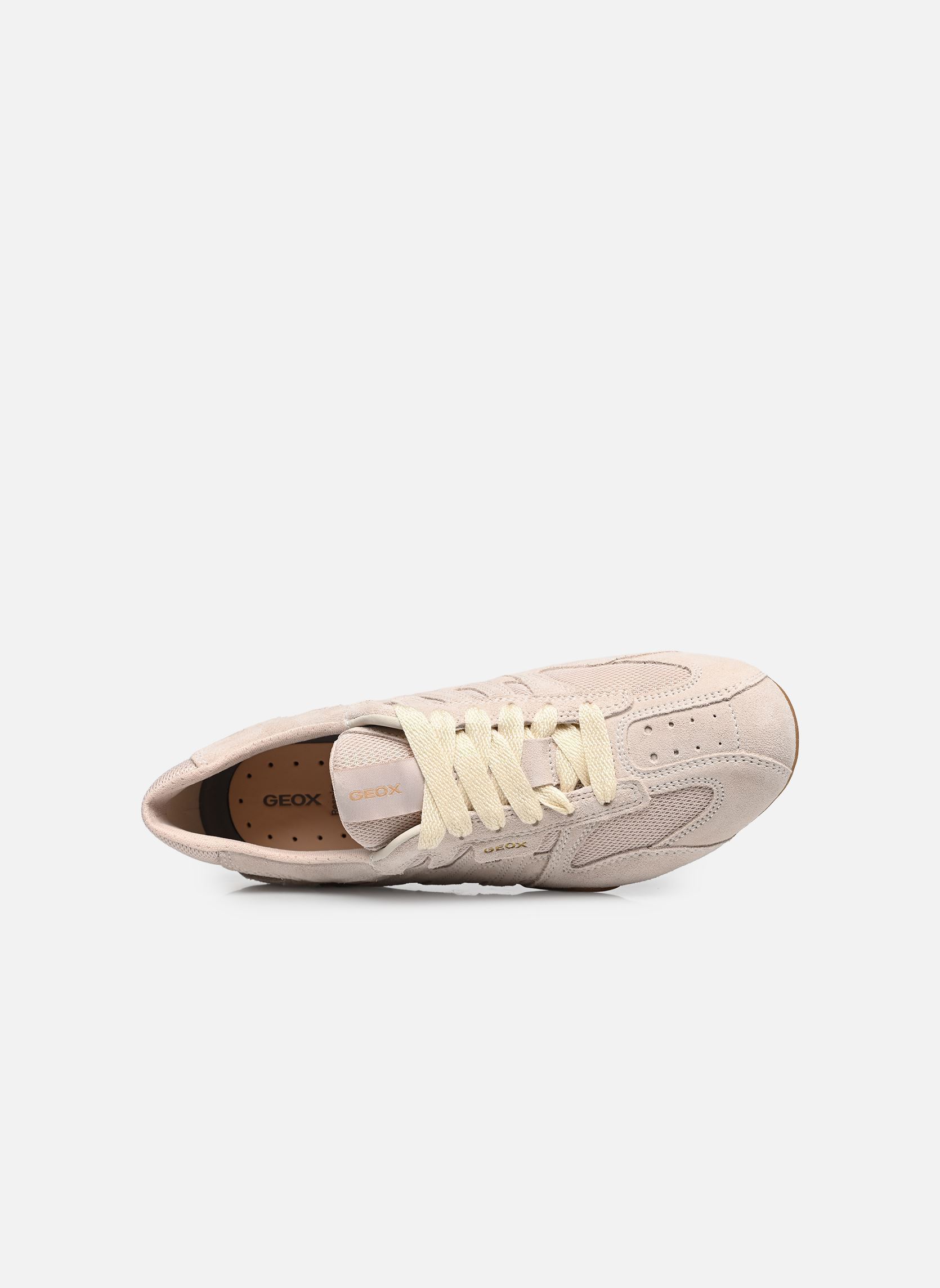 Baskets basses D SNAKE ORIGINAL A femme beige Geox Baskets basses D SNAKE ORIGINAL A femme beige PAPYRUS/LT SAND