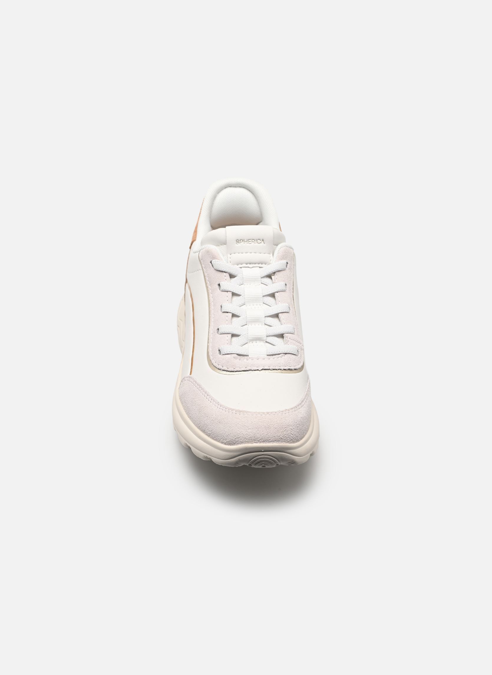 Lage sneakers D SPHERICA PLUS A dames wit Geox Lage sneakers D SPHERICA PLUS A dames wit White/Off White