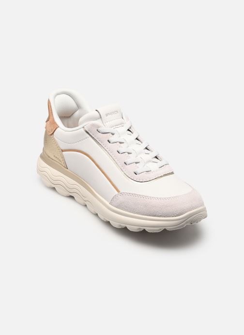 Geox Baskets basses D SPHERICA PLUS A femme blanc