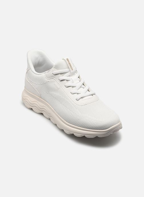 Geox Baskets basses D SPHERICA PLUS A femme blanc