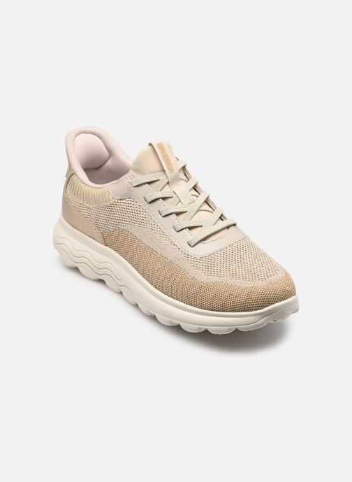 Geox Baskets basses D SPHERICA PLUS A femme beige