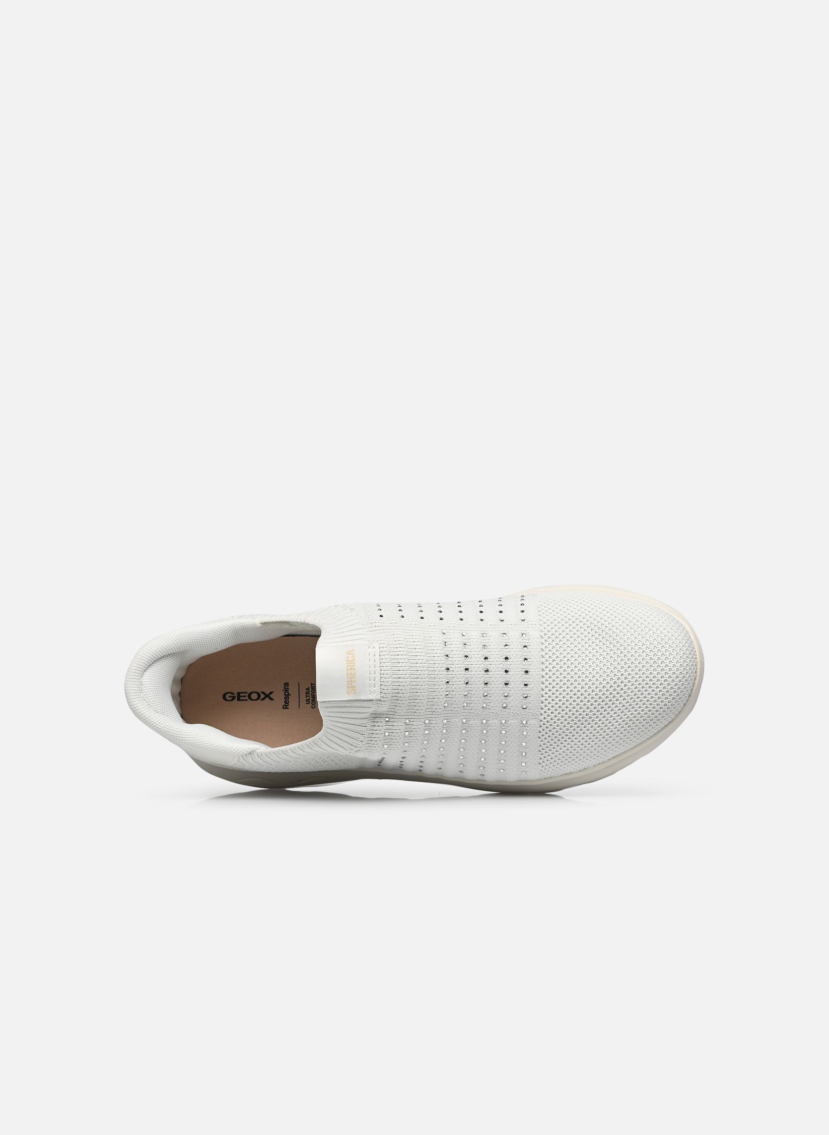 Baskets basses D SPHERICA PLUS C femme blanc Geox Baskets basses D SPHERICA PLUS C femme blanc White