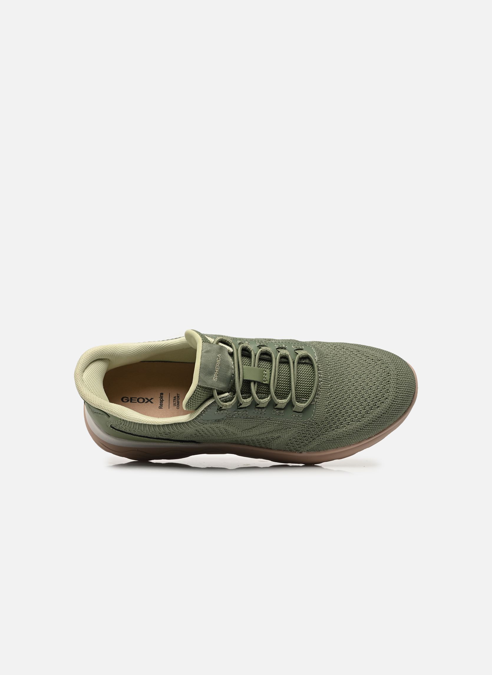 Baskets basses D SPHERICA PLUS D femme vert Geox Baskets basses D SPHERICA PLUS D femme vert OLIVE