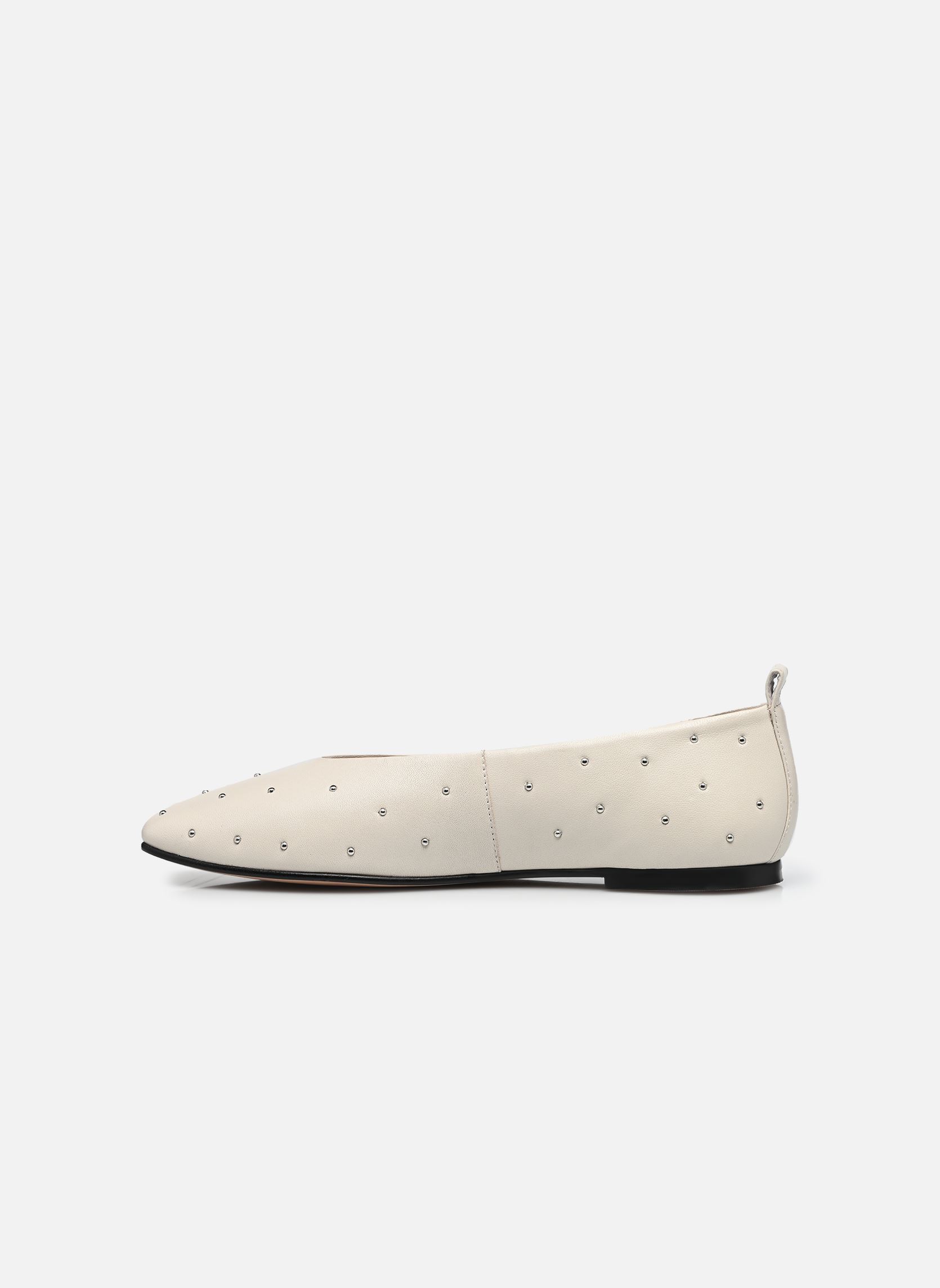 Ballerines classiques D MARSILEA C femme blanc Geox Ballerines classiques D MARSILEA C femme blanc Lt Sand