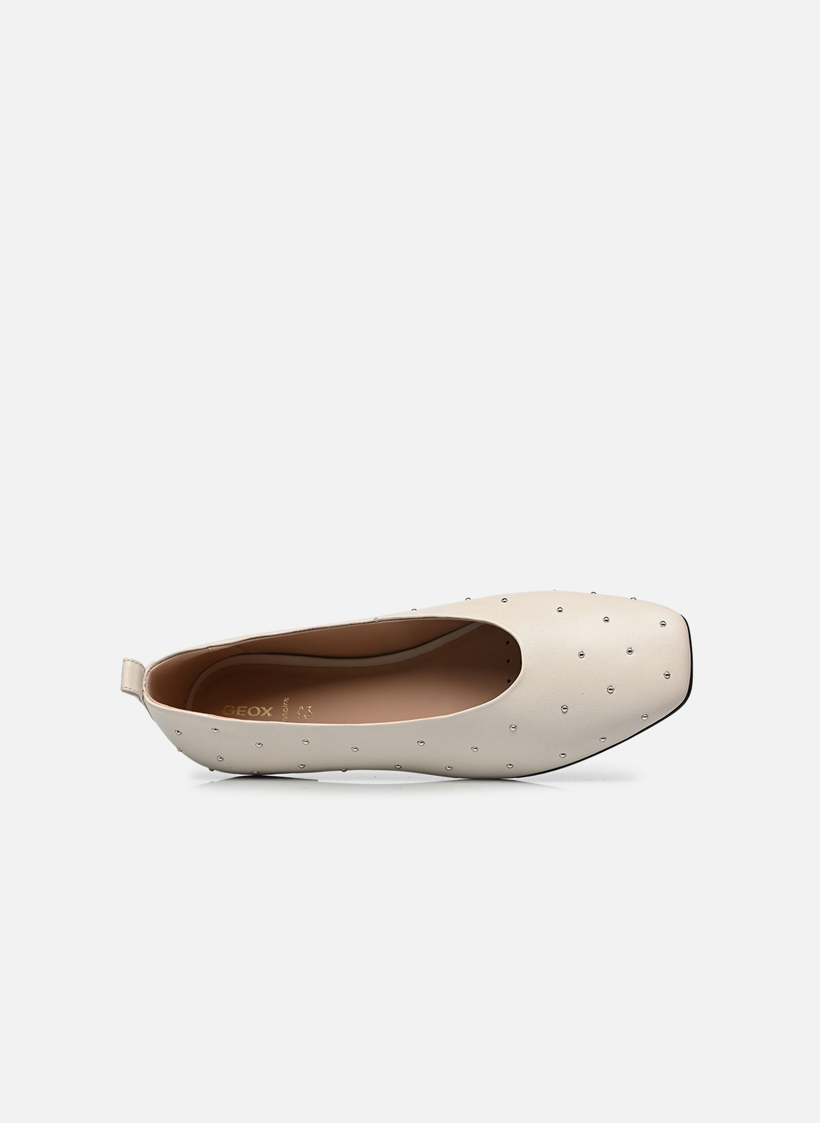 Ballerines classiques D MARSILEA C femme blanc Geox Ballerines classiques D MARSILEA C femme blanc Lt Sand