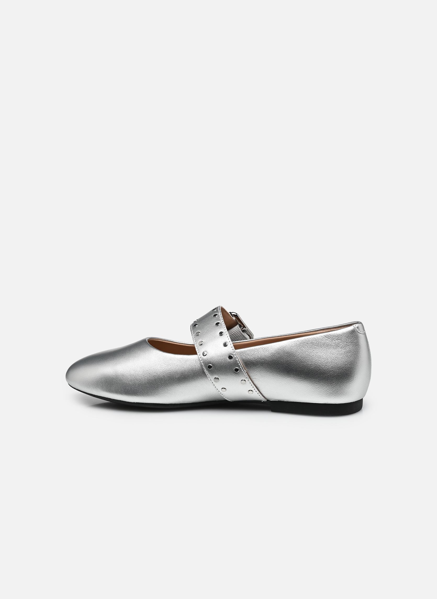 Ballerines classiques D NEW PALMARIA E femme argent Geox Ballerines classiques D NEW PALMARIA E femme argent Silver