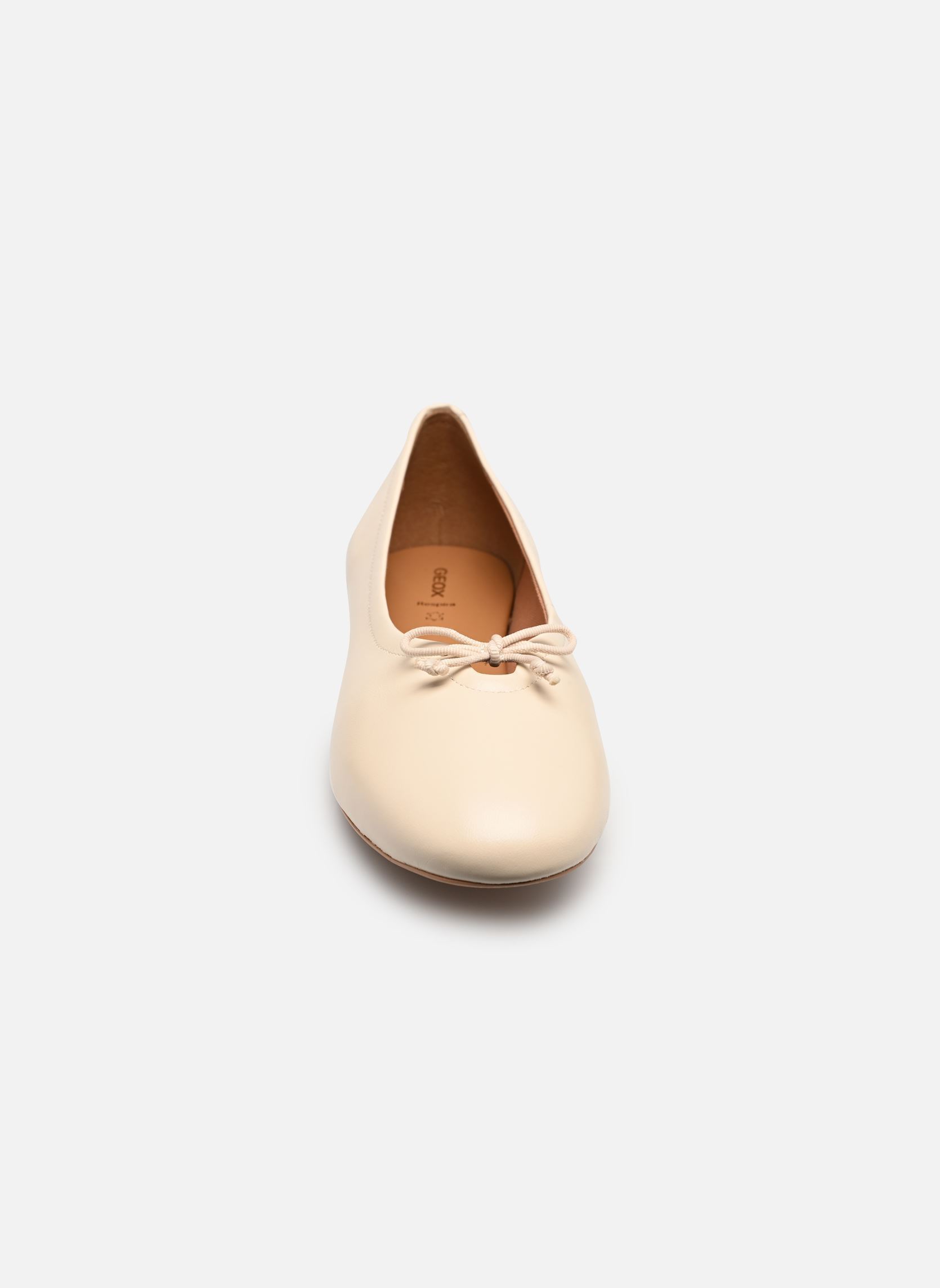 Ballerines classiques D NEW PALMARIA A femme blanc Geox Ballerines classiques D NEW PALMARIA A femme blanc Papyrus