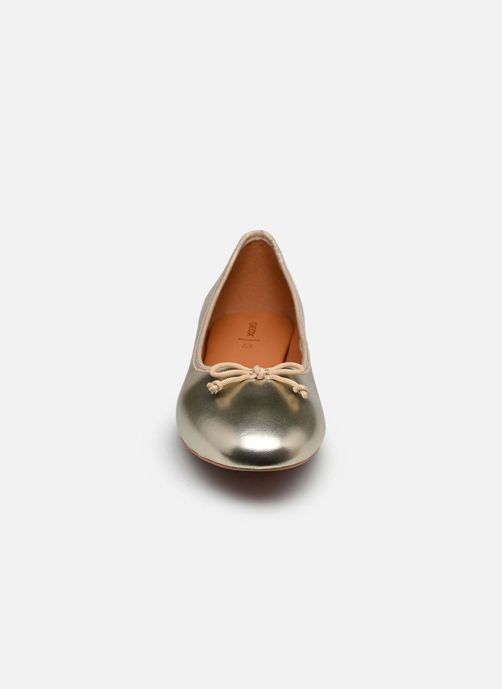 Klassische Ballerinas D NEW PALMARIA F damen gold und bronze Geox Klassische Ballerinas D NEW PALMARIA F damen gold und bronze LT GOLD/CREAM