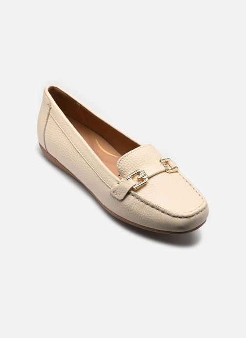 Geox Mocassins D ANNYTAH MOC B femme blanc