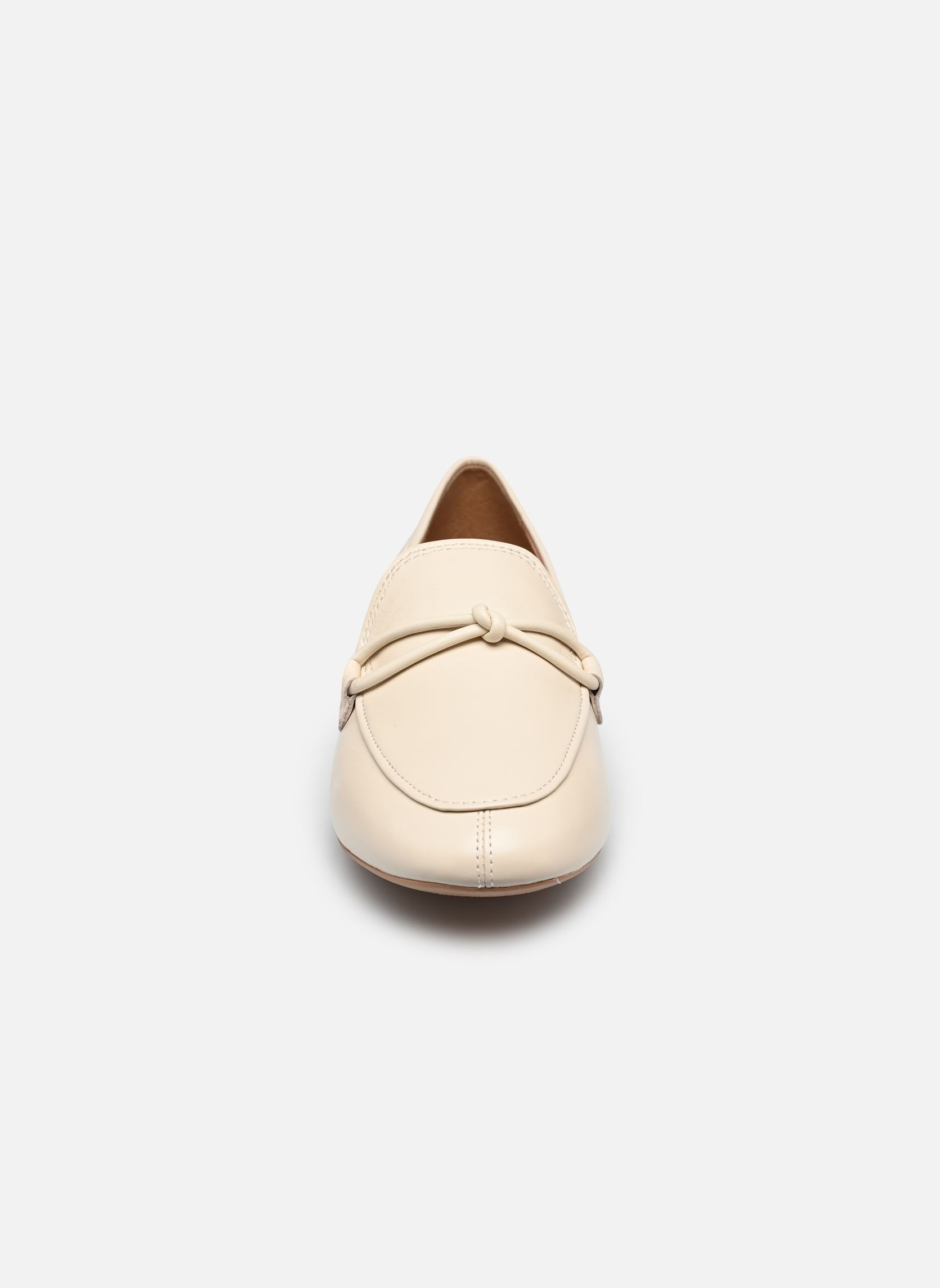 Mocassins D NEW PALMARIA D femme blanc Geox Mocassins D NEW PALMARIA D femme blanc Papyrus