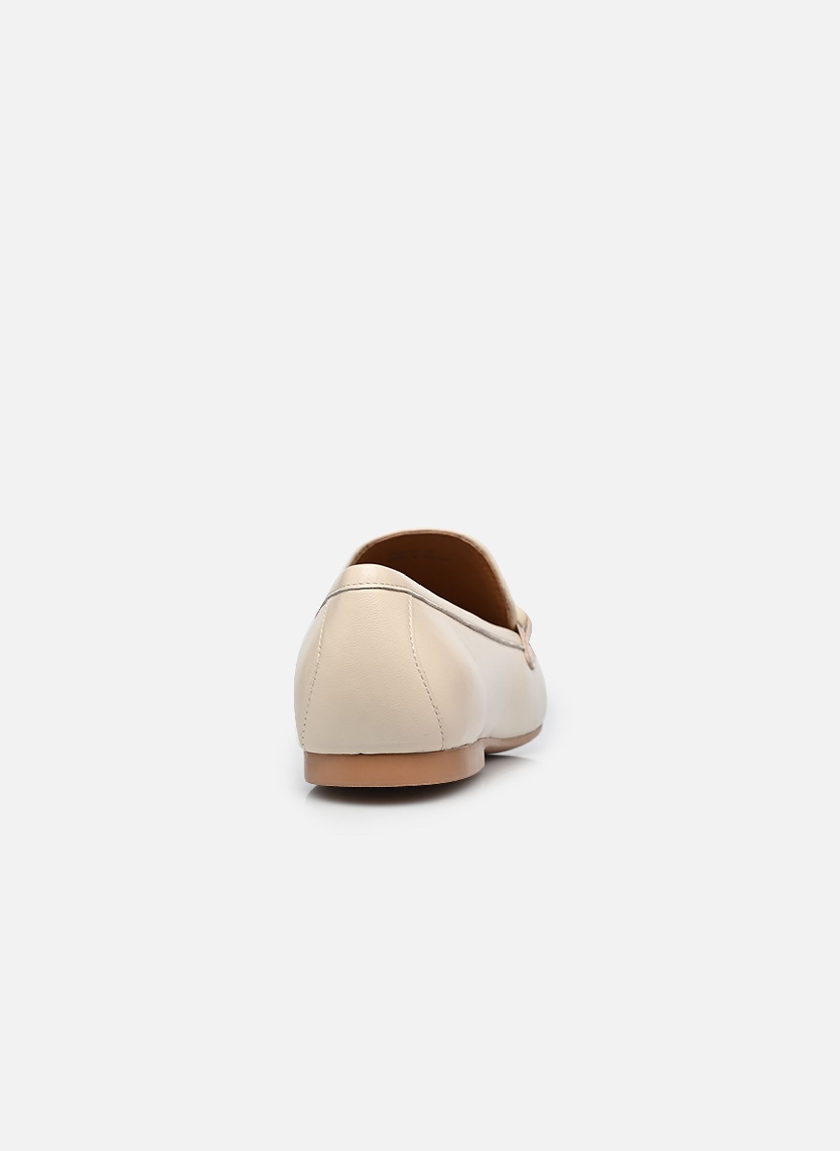 Mocassins D NEW PALMARIA D femme blanc Geox Mocassins D NEW PALMARIA D femme blanc Papyrus