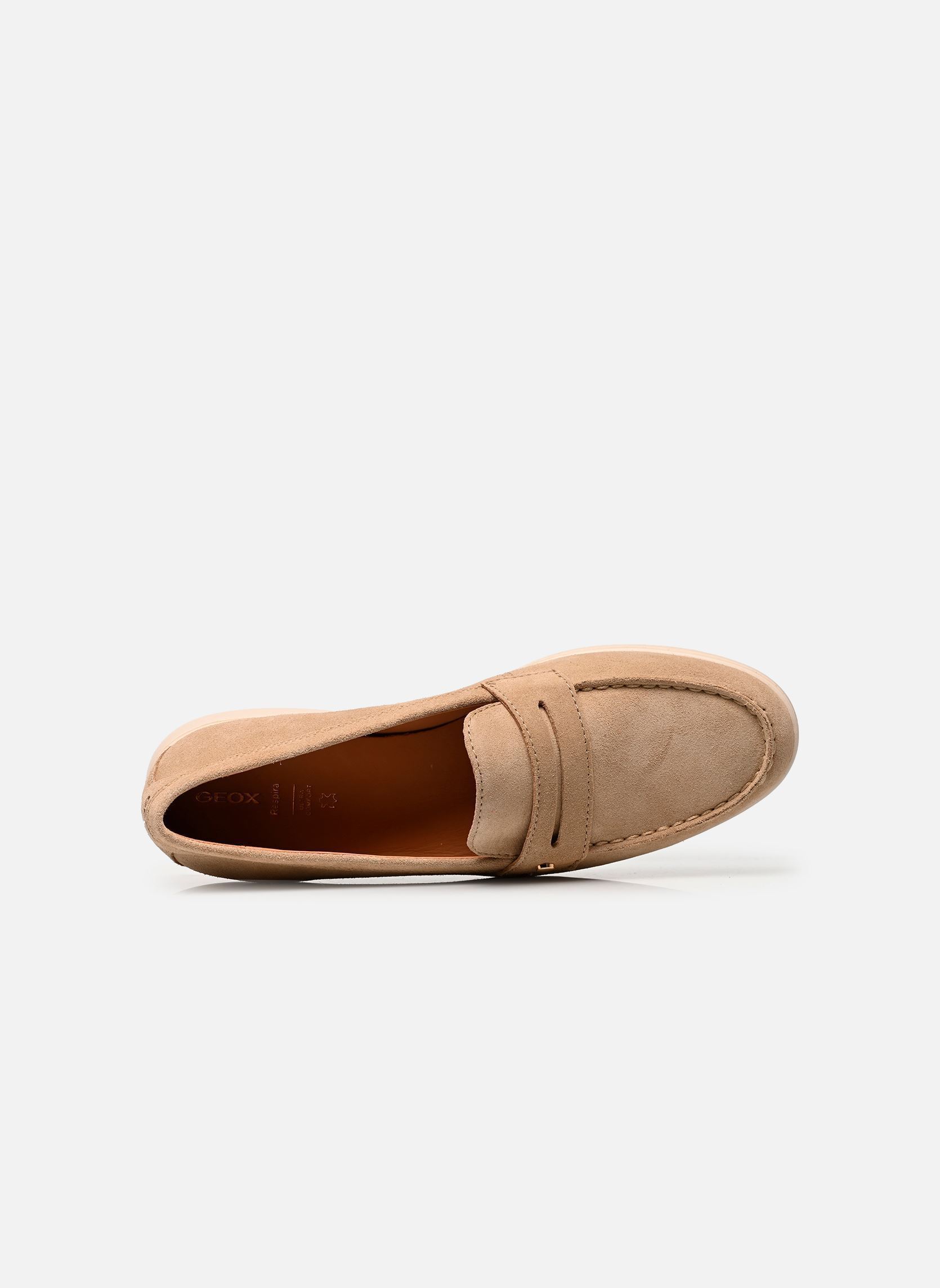 Mocassins D XAND 3 B femme beige Geox Mocassins D XAND 3 B femme beige CREAM