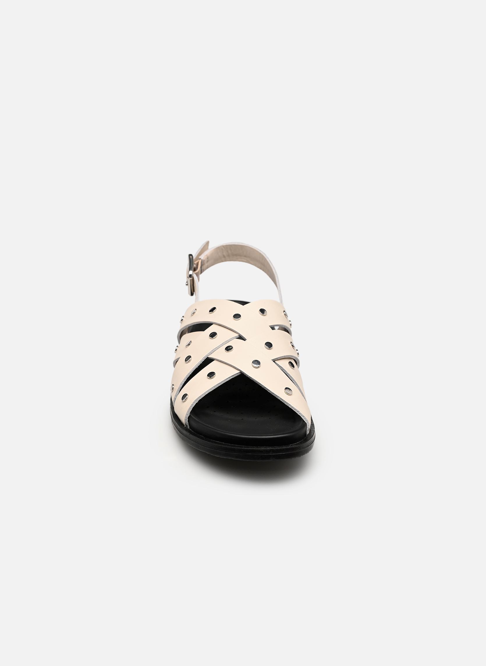 Sandales compensées et plateformes D ADELASH D femme blanc Geox Sandales compensées et plateformes D ADELASH D femme blanc White