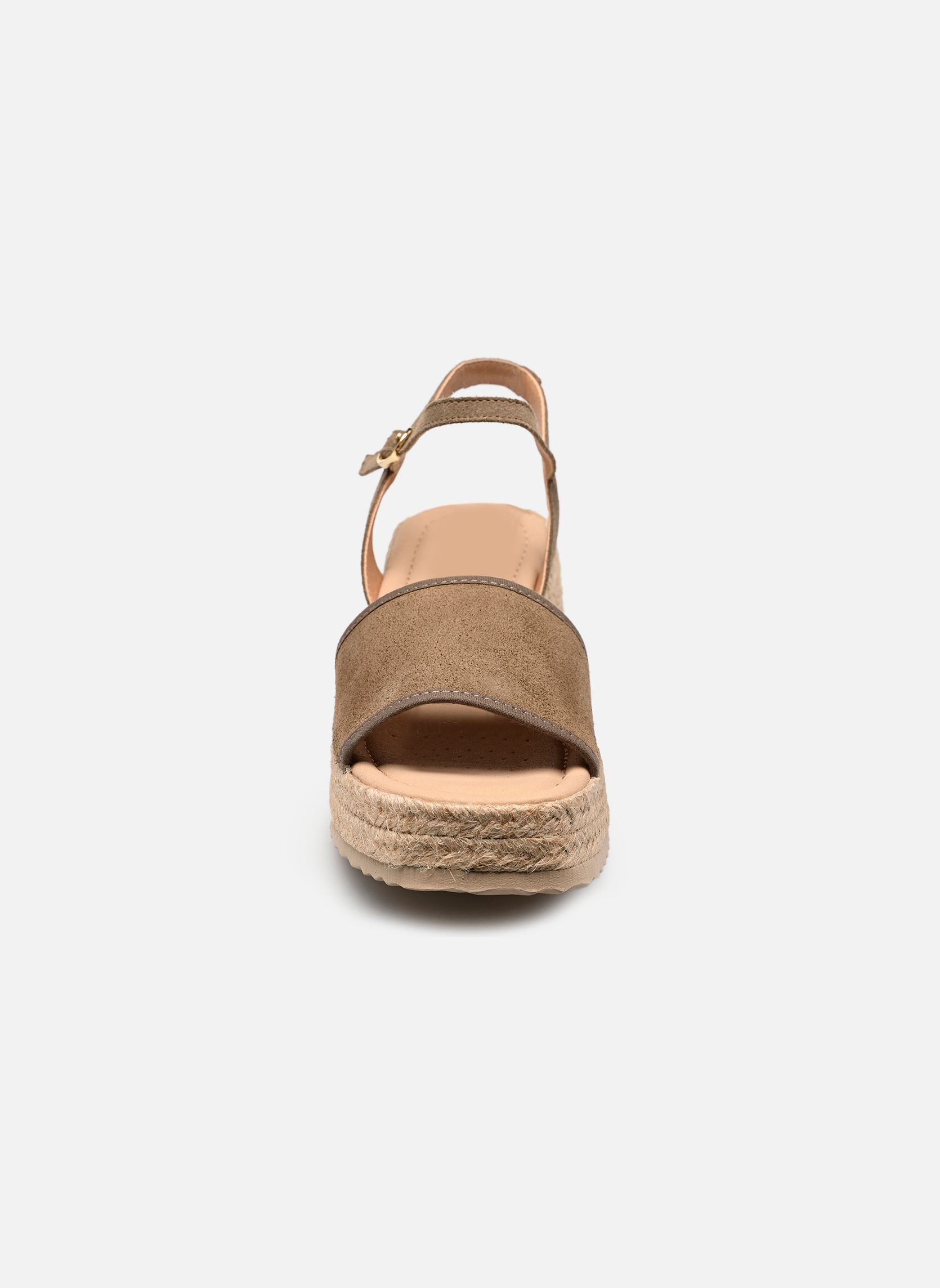 Keil- und Plateau-Espadrilles D ALEMERIA B damen grün Geox Keil- und Plateau-Espadrilles D ALEMERIA B damen grün SAGE