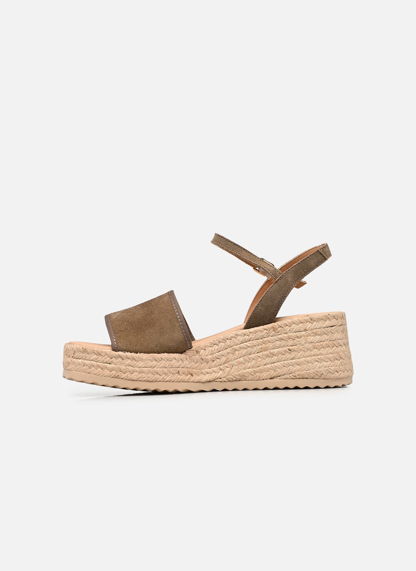 Keil- und Plateau-Espadrilles D ALEMERIA B damen grün Geox Keil- und Plateau-Espadrilles D ALEMERIA B damen grün SAGE